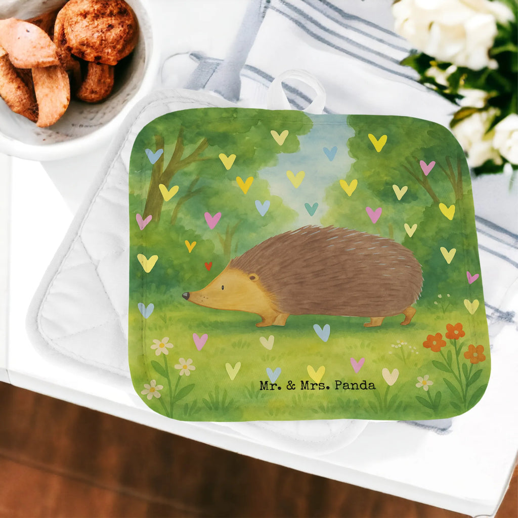 Pot holder Hedgehog hearts Design Topflappen, Topfuntersetzer, Ofenhandschuh, Topflappen Set, Topflappen lustig, Topflappen mit Spruch, Ofenhandschuhe, Topfhandschuhe, Topfhandschuh, Topflappenset, Topflappen 2er Set, Schöne Topflappen, Tiermotive, Gute Laune, lustige Sprüche, Tiere, Liebe, Herz, Herzen, Igel, Vertrauen, Kuss, Leben