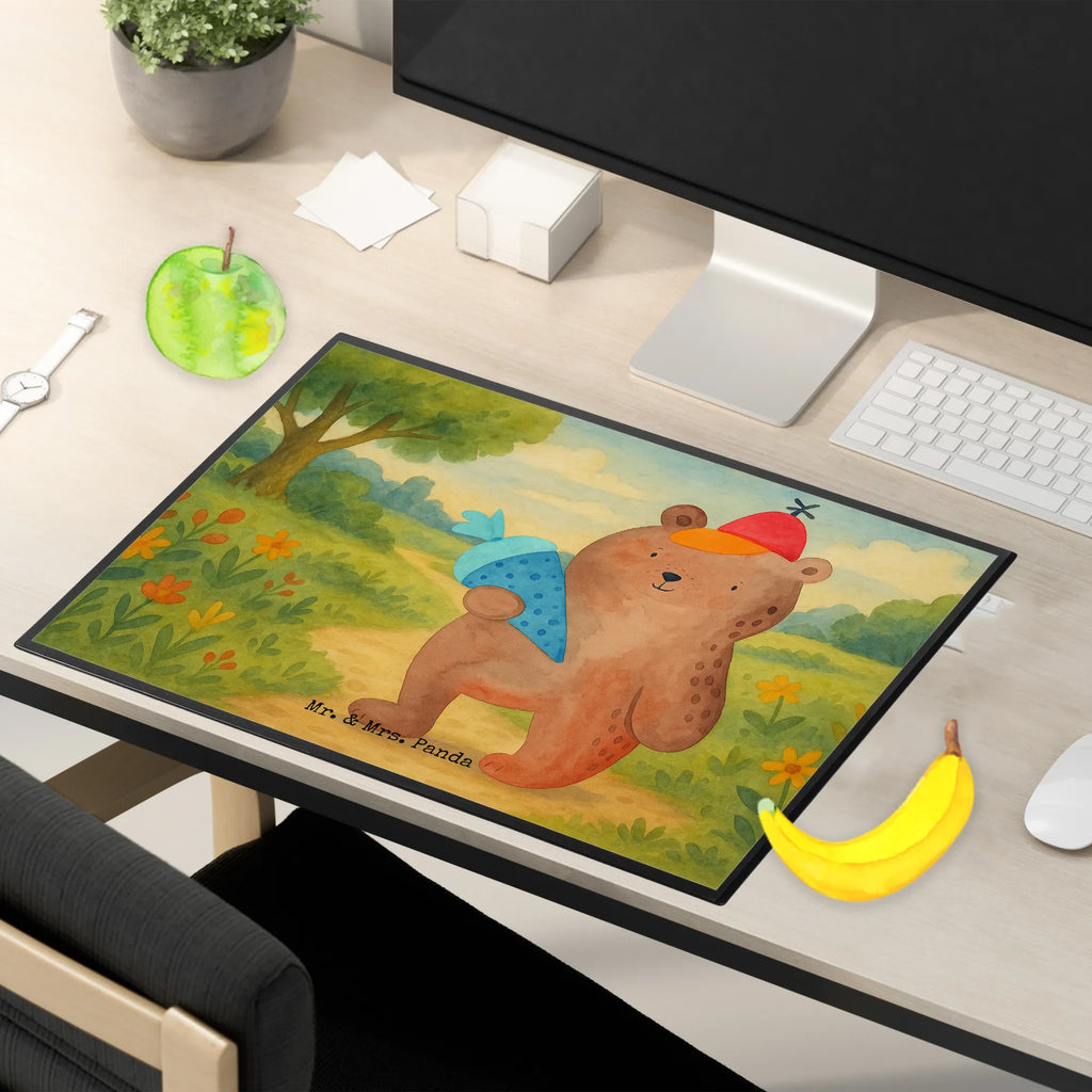 Podkładka na biurko Niedźwiedź Torebka szkolna Design Bürobedarf, Büroartikel, Schreibtisch Unterlagen, Schreibtischunterlage Groß, Schreibwaren, Schreibunterlage, Schreibtischauflage, Bär, Teddy, Teddybär, Grundschule, Schulbeginn, Schule Geschenk, Einschulung Geschenk, Erster Schultag Geschenk, Schulanfang, Bär Motiv, Schultüte