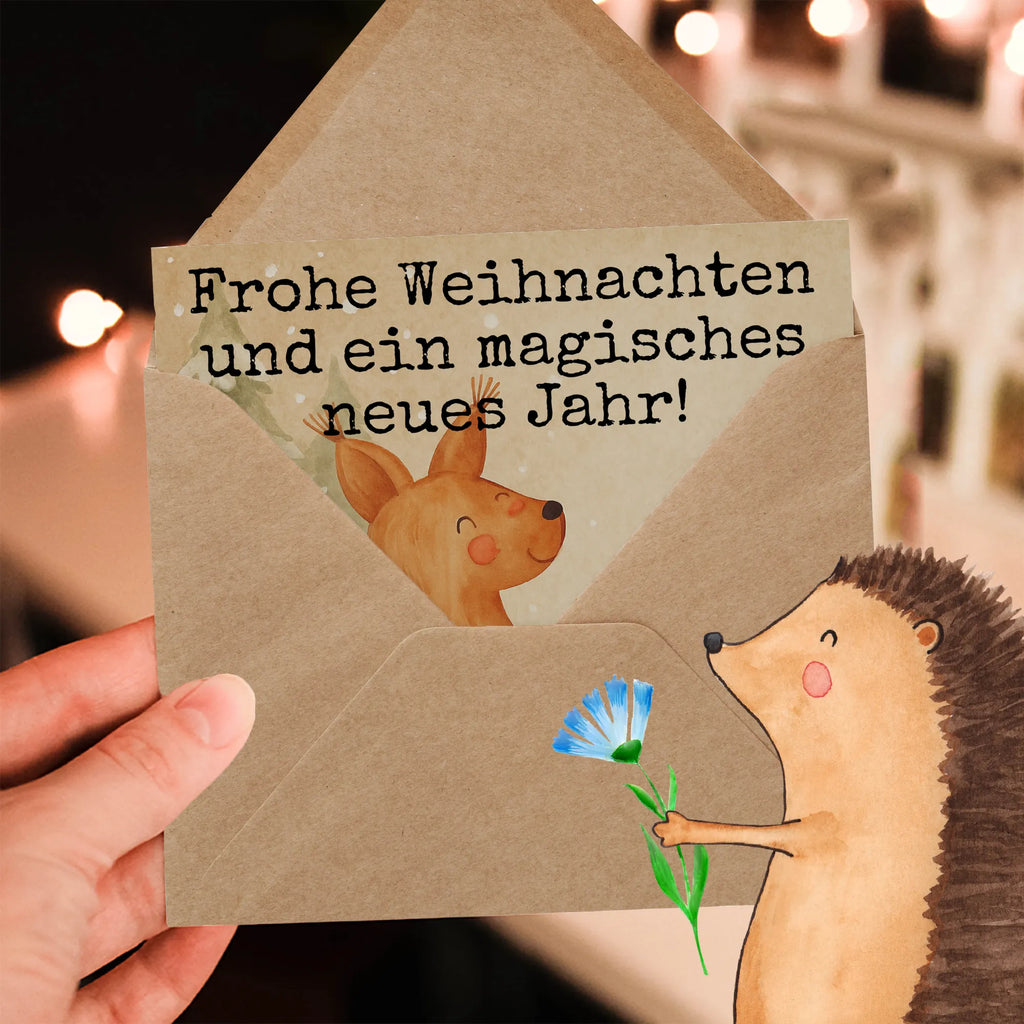 Karta Deluxe wiewiórka Boże Narodzenie Design Karte, Grußkarte, Klappkarte, Einladungskarte, Glückwunschkarte, Hochzeitskarte, Geburtstagskarte, Hochwertige Grußkarte, Hochwertige Klappkarte, Winter, Weihnachten, Weihnachtsdeko, Nikolaus, Advent, Heiligabend, Wintermotiv, Frohe Weihnachten, Frohes neues Jahr, Guten Rutsch, Weihnachtsmotiv, Weihnachtsgruß, Neujahr, Vogel