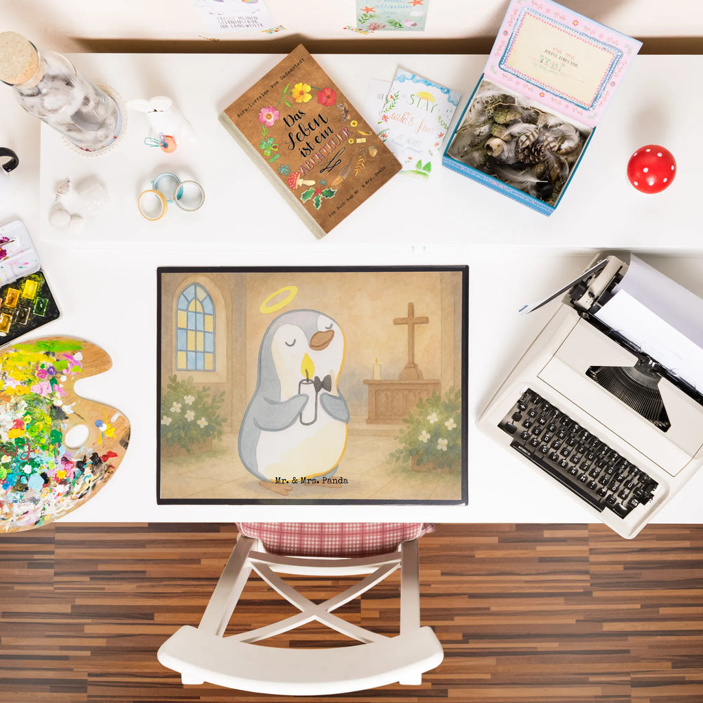 Schreibtischunterlage Pinguin Kommunion Design Schreibtisch Unterlagen, Schreibtischunterlage Groß, Schreibunterlage, Schreibwaren, Büroartikel, Bürobedarf, Schreibtischauflage, Konfirmation, Kommunion, Jugendweihe, Konfirmation Geschenk, Kommunion Dankeschön, Glauben, Sonnenschein, Kommunion Geschenk