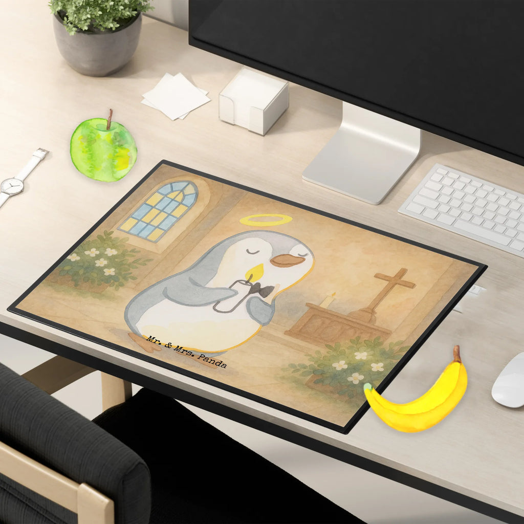 Schreibtischunterlage Pinguin Kommunion Design Schreibtisch Unterlagen, Schreibtischunterlage Groß, Schreibunterlage, Schreibwaren, Büroartikel, Bürobedarf, Schreibtischauflage, Konfirmation, Kommunion, Jugendweihe, Konfirmation Geschenk, Kommunion Dankeschön, Glauben, Sonnenschein, Kommunion Geschenk