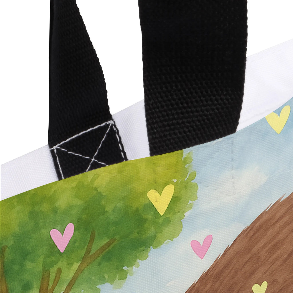 Shopper Igel Herzen Design Beutel, Einkaufstasche, Tasche, Strandtasche, Einkaufsbeutel, Shopper, Schultasche, Freizeittasche, Tragebeutel, Schulbeutel, Alltagstasche, Tiermotive, Gute Laune, lustige Sprüche, Tiere, Liebe, Herz, Herzen, Igel, Vertrauen, Kuss, Leben