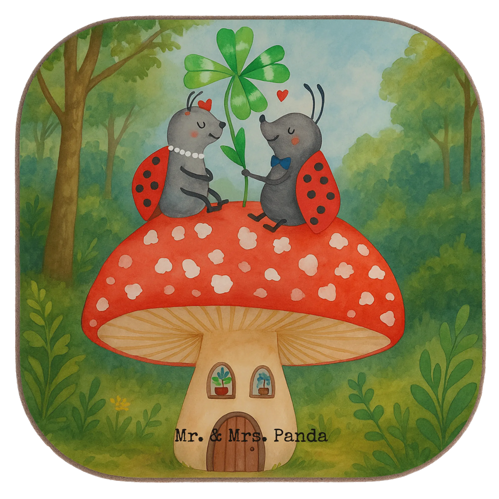 Square coaster ladybug toadstool Design Untersetzer, Bierdeckel, Glasuntersetzer, Untersetzer Gläser, Getränkeuntersetzer, Untersetzer aus Holz, Untersetzer für Gläser, Korkuntersetzer, Untersetzer Holz, Holzuntersetzer, Tassen Untersetzer, Untersetzer Design, Tiermotive, Gute Laune, lustige Sprüche, Tiere, Haus, Wohnung, zuhause, Fliegenpilz, Marienkäfer, Fleigenpilzhaus