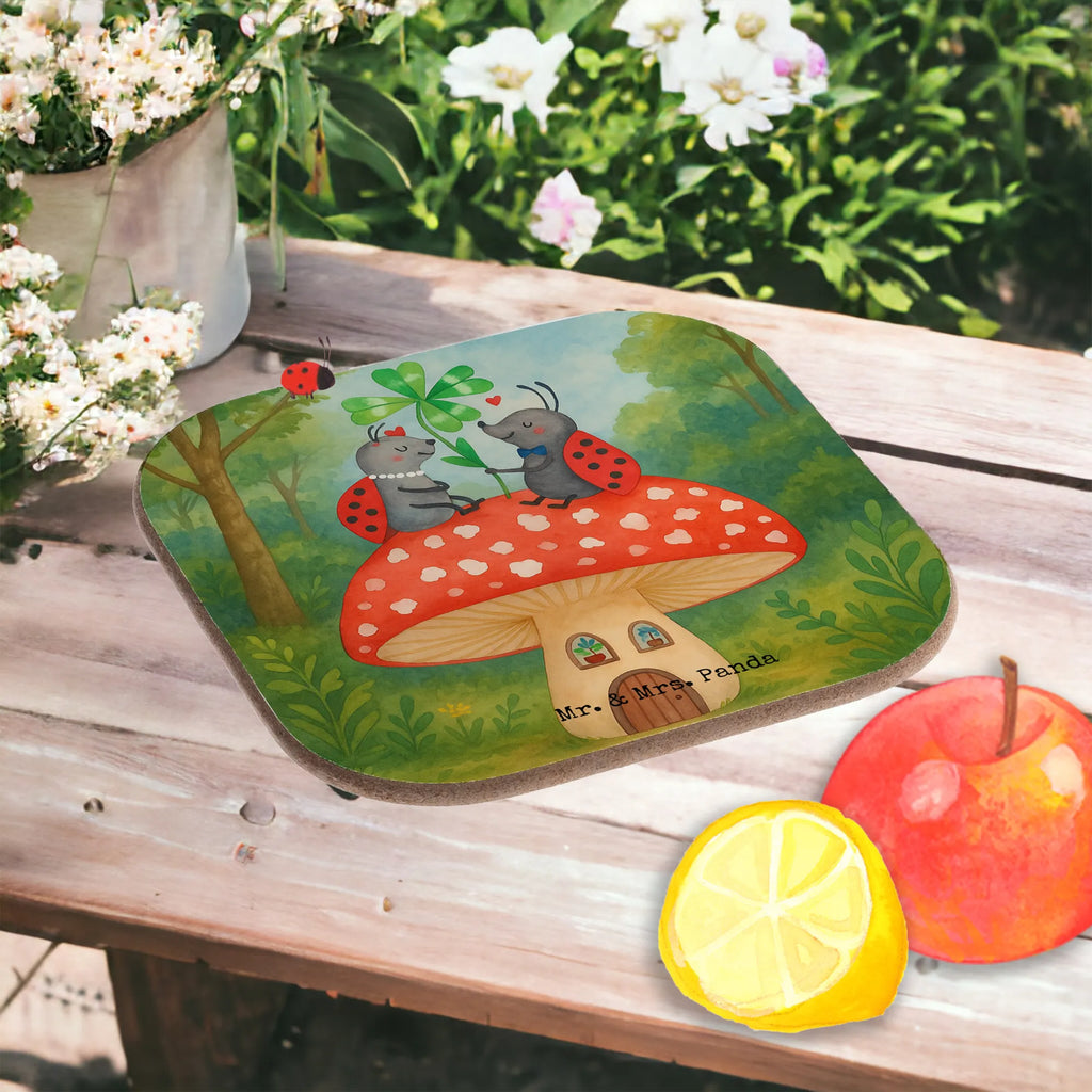 Square coaster ladybug toadstool Design Untersetzer, Bierdeckel, Glasuntersetzer, Untersetzer Gläser, Getränkeuntersetzer, Untersetzer aus Holz, Untersetzer für Gläser, Korkuntersetzer, Untersetzer Holz, Holzuntersetzer, Tassen Untersetzer, Untersetzer Design, Tiermotive, Gute Laune, lustige Sprüche, Tiere, Haus, Wohnung, zuhause, Fliegenpilz, Marienkäfer, Fleigenpilzhaus