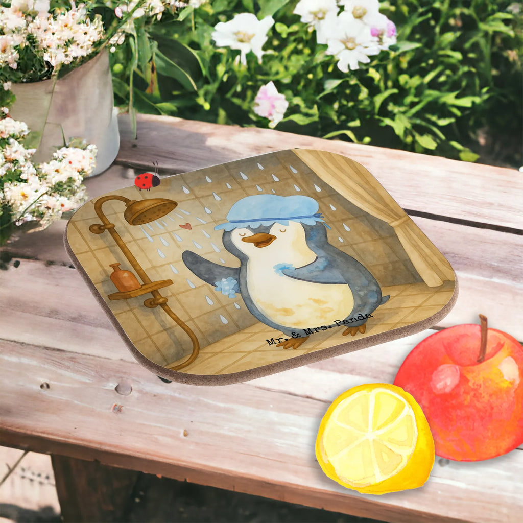 Untersetzer Pinguin Duschen Design Untersetzer für Gläser, Glasuntersetzer, Tassen Untersetzer, Untersetzer Holz, Korkuntersetzer, Bierdeckel, Getränkeuntersetzer, Untersetzer Gläser, Holzuntersetzer, Untersetzer Design, Untersetzer, Untersetzer aus Holz, Pinguin, duschen, Pinguine, glücklich sein, Neuanfang, Dusche, Neustart, Motivation, Lebensmotto