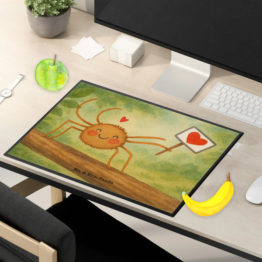 Podkładka na biurko Pająk Agata Motywacja Design Schreibunterlage, Schreibtischauflage, Bürobedarf, Büroartikel, Schreibwaren, Schreibtisch Unterlagen, Schreibtischunterlage Groß, Spinne Agathe, Spinne, Agathe, Videos, Merchandise, Motivation, Glück, Liebe, Vertrauen, Dankeschön