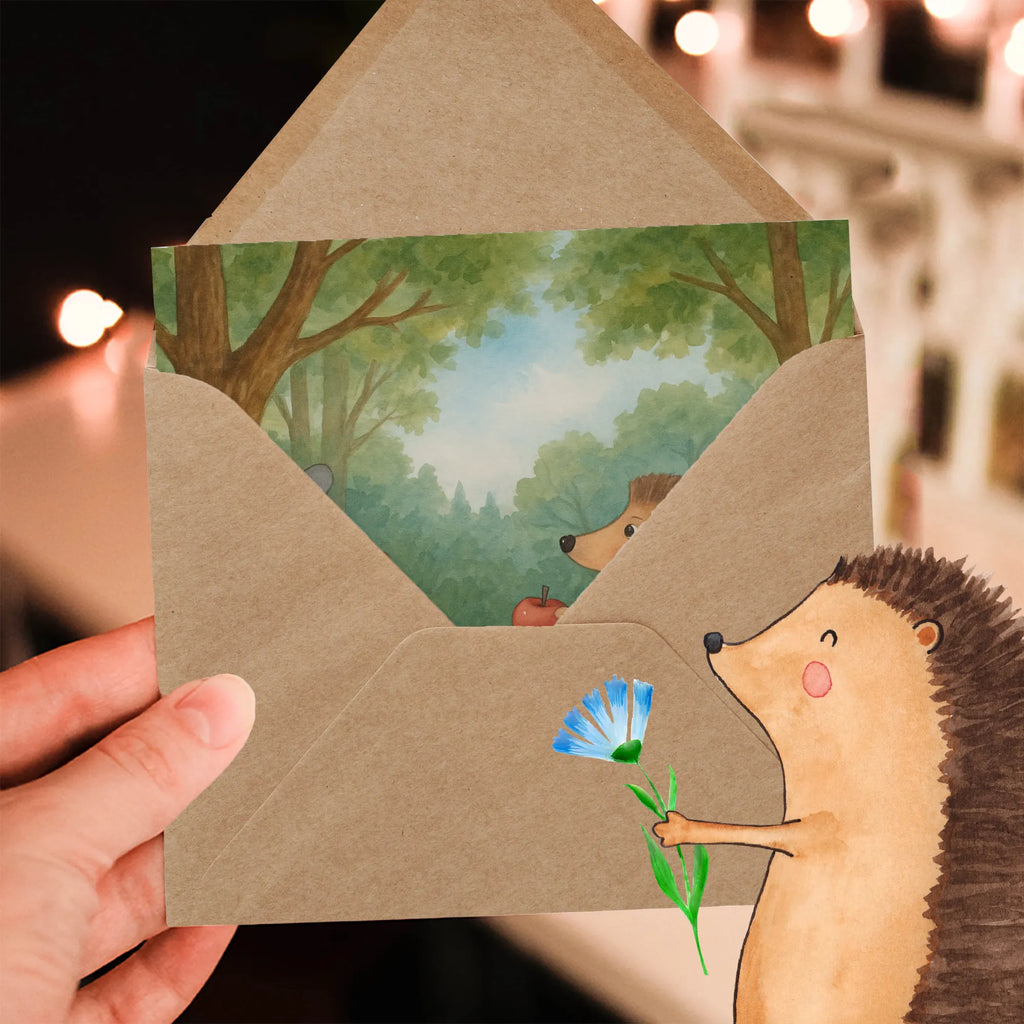 Karta Deluxe królik jeż Design Karte, Grußkarte, Klappkarte, Hochzeitskarte, Glückwunschkarte, Hochwertige Grußkarte, Einladungskarte, Hochwertige Klappkarte, Geburtstagskarte, Tiermotive, Gute Laune, lustige Sprüche, Tiere, Spruch romantisch, Igel, Liebeskummer Geschenk, Liebe Spruch, Igel und Hase, Trennungsschmerz, Hase, Herzschmerz, Trösten