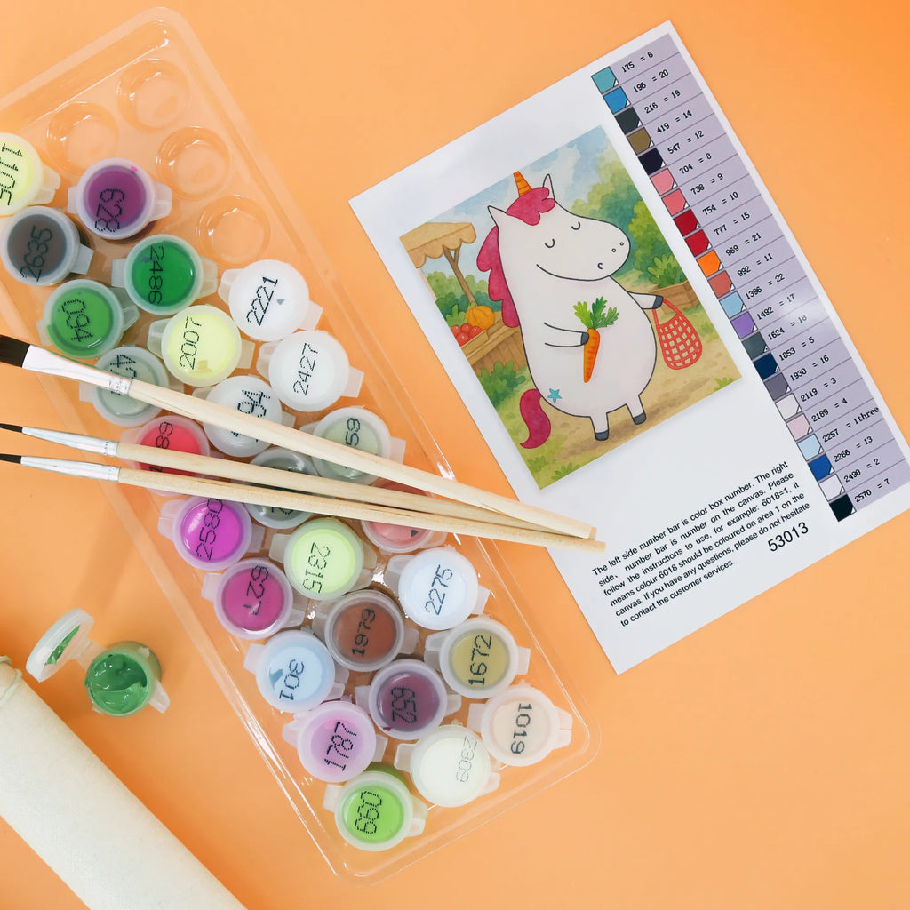 Malowanie według numerów Jednorożec Wegański Design Kunstwerk, Baseln, Ausmalbild, Malen nach Zahlen, Kreativität, Malen, Bastelidee, Künstler, DIY, Einhorn, Einhörner, Einhorn Deko, Unicorn, Veganismus, vegan, Gesund leben, Veganer, Rohkost, Vegetariar, Gesund essen