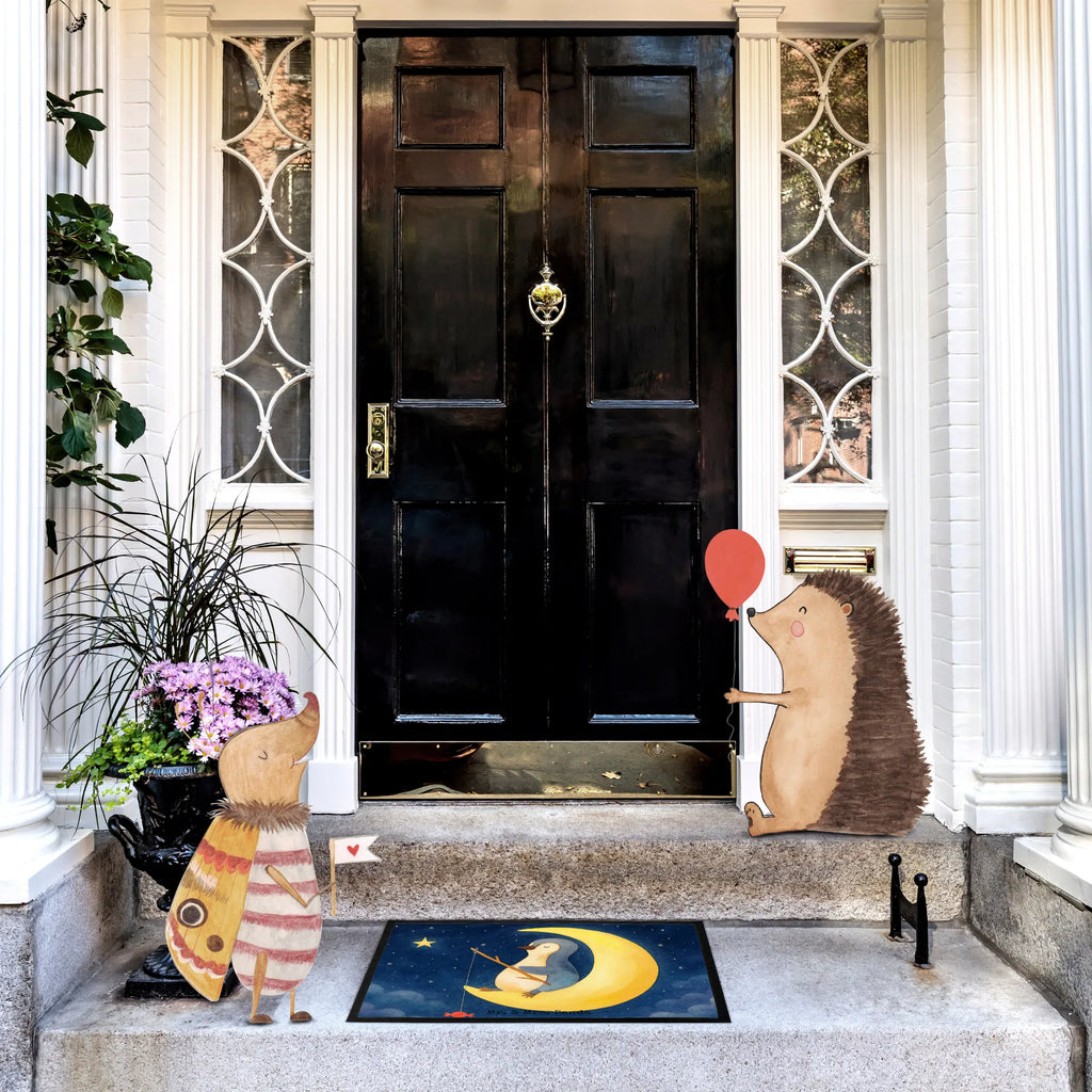 wycieraczka pingwin księżyc Design Sauberlaufmatte, Fußmatten, Türvorleger, Schmutzfangmatte, Fußmatte außen, Fußabstreifer außen, Fussmatten online, Schmutzfangteppich, Matte, Fußabtreter außen, Schmutzfänger, Fußmatte waschbar, Fußabstreifer, Eingangsteppich, Vorleger, Türmatte, Fußmatte außen wetterfest, Schmutzfangmatte waschbar, Fußabtreter, Fußmatte outdoor, Gummimatte, Haustürmatte, Fußmatte innen, Fussmatten, Motivfußmatte, Gummi Matte, Schmutzmatte, Pinguin, Nachtruhe, Gästezimmer, Schlafstörungen, Einschlafen, Pinguine, schlafen, Spruch, Schlafzimmer