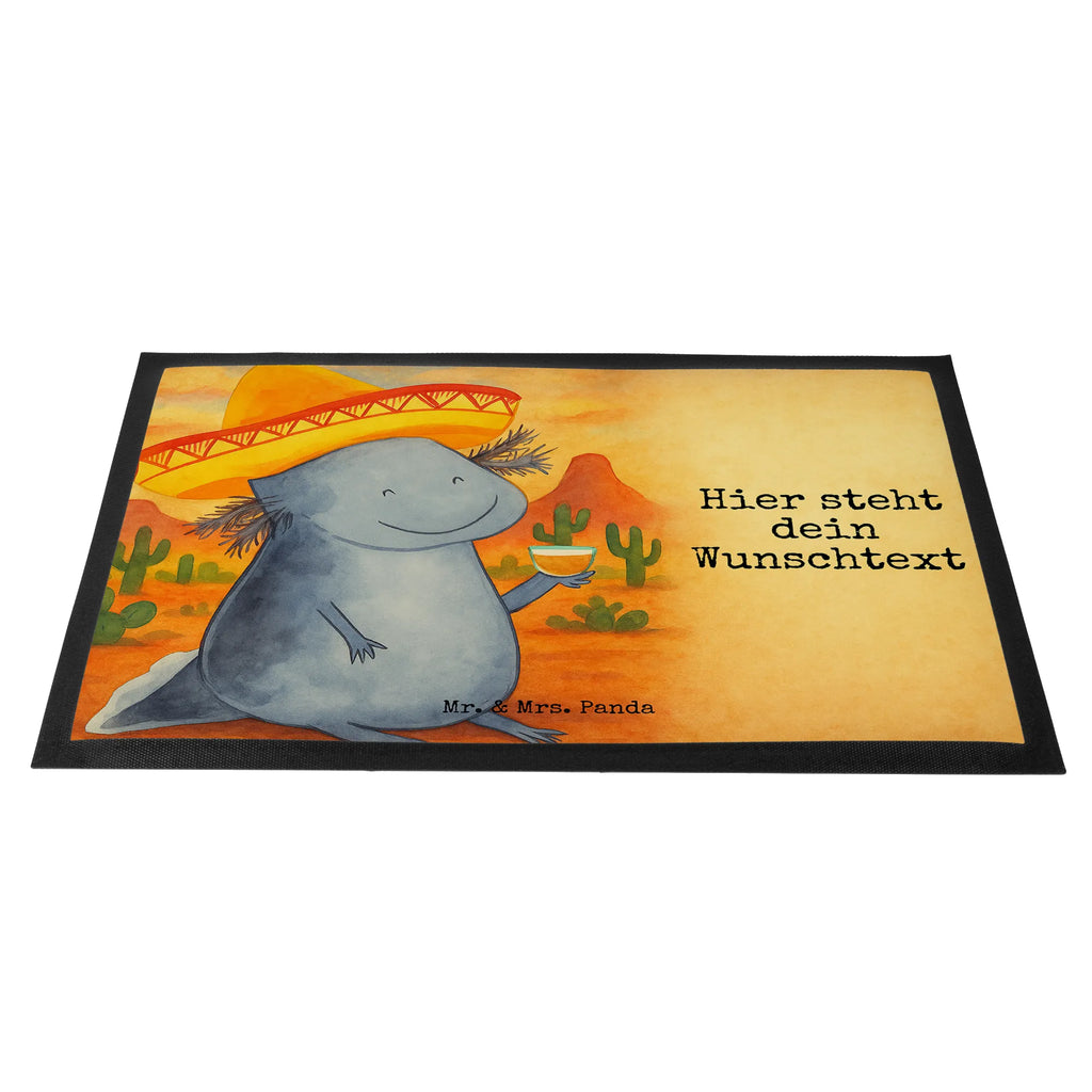 Personalisierte Fußmatte Axolotl Tequila Design Personalisierte Fußmatte, Fußmatte mit Namen, Personalisieruung, Personalisiert, Fußmatte bedrucken, Türvorleger mit Namen, Haustürmatte personalisiert, Namensfussmatte, Wunschnamen, Bedrucken, Türvorleger personalisiert, Axolotl, Molch, Mexico, Mexiko, Sombrero, Zitrone, Tequila, Motivation, Spruch, Schwanzlurch, Lurch, Lurche, Axolot, Feuerdrache, Feuersalamander