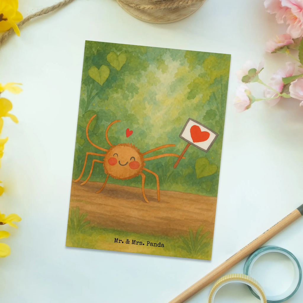 Postcard Spider Agatha Motivation Design Postkarte, Karte, Geschenkkarte, Grußkarte, Einladung, Ansichtskarte, Geburtstagskarte, Einladungskarte, Dankeskarte, Ansichtskarten, Einladung Geburtstag, Einladungskarten Geburtstag, Spinne Agathe, Spinne, Agathe, Videos, Merchandise, Motivation, Glück, Liebe, Vertrauen, Dankeschön