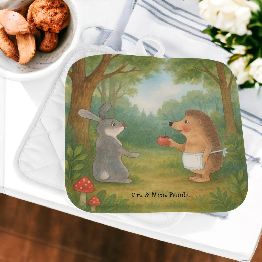 Pot holder Hare Hedgehog Design Topflappen, Ofenhandschuh, Topflappen mit Spruch, Topflappenset, Topflappen lustig, Topfhandschuhe, Topflappen 2er Set, Topfuntersetzer, Topfhandschuh, Topflappen Set, Schöne Topflappen, Ofenhandschuhe, Tiermotive, Gute Laune, lustige Sprüche, Tiere, Liebe Spruch, Trennungsschmerz, Trösten, Igel, Igel und Hase, Herzschmerz, Hase, Spruch romantisch, Liebeskummer Geschenk
