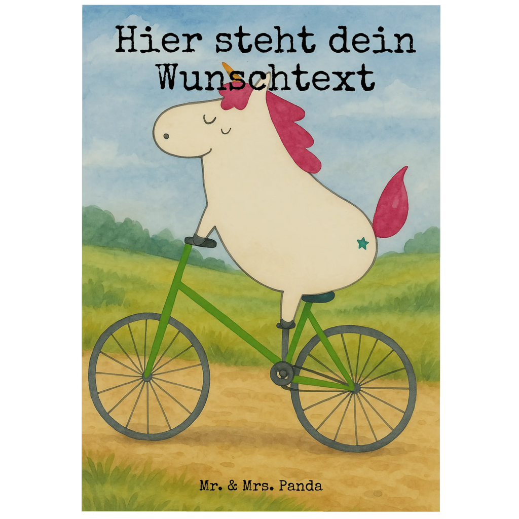 Personalised postcard unicorn cyclist Design Geschenkkarte mit Namen, Ansichtskarte mit Wunschtext, Karte mit Wunschtext, Grußkarte mit Namen, Postkarte bedrucken, Postkarte mit Namen, Karte mit Namen, Geschenkkarte mit Wunschtext, Postkarte personalisierbar, Ansichtskarte mit Namen, Grußkarte mit Wunschtext, Postkarte mit Wunschtext, Einladung mit Wunschtext, Einladung mit Namen, Einhorn, Einhörner, Einhorn Deko, Unicorn, Rad, Radfahren, Radfahrer, Feenstaub, Luxusproblem, Liebeskummer, Konfetti, Kummer, Bike