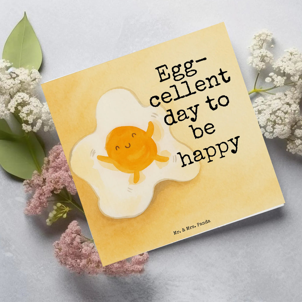 Deluxe Karte Spiegelei Ei Design Karte, Grußkarte, Klappkarte, Einladungskarte, Glückwunschkarte, Hochzeitskarte, Geburtstagskarte, Hochwertige Grußkarte, Hochwertige Klappkarte, Tiermotive, Gute Laune, lustige Sprüche, Tiere, Ei, Spiegelei, Schön, Tag, Glücklich, Liebe