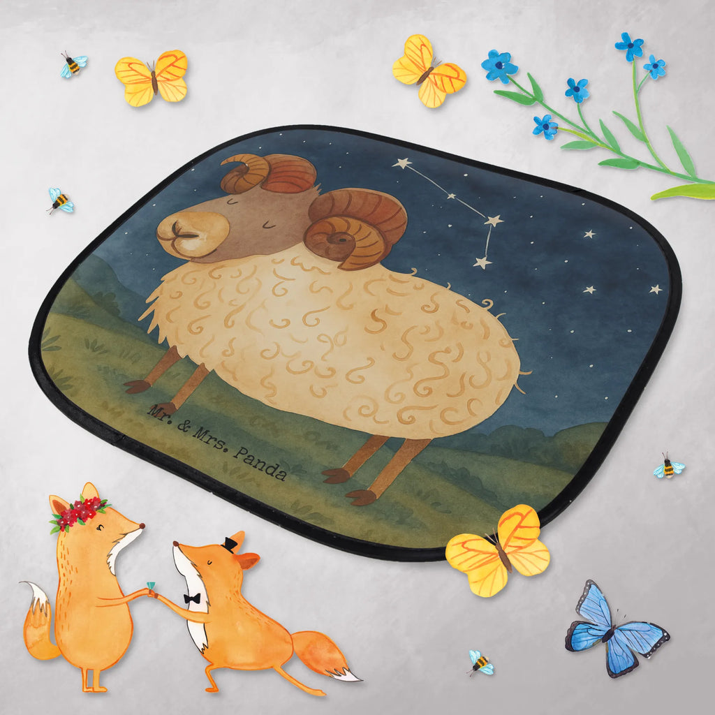 Car sun shade Star sign Aries Design back seat, sun visor, car, windows, family, sun protection, gift, children, constellations, birthdays, astrology, zodiac, date of birth, month of birth, Aries star sign, March birthday, March gift, ram, April gift, Aries gift, April birthday