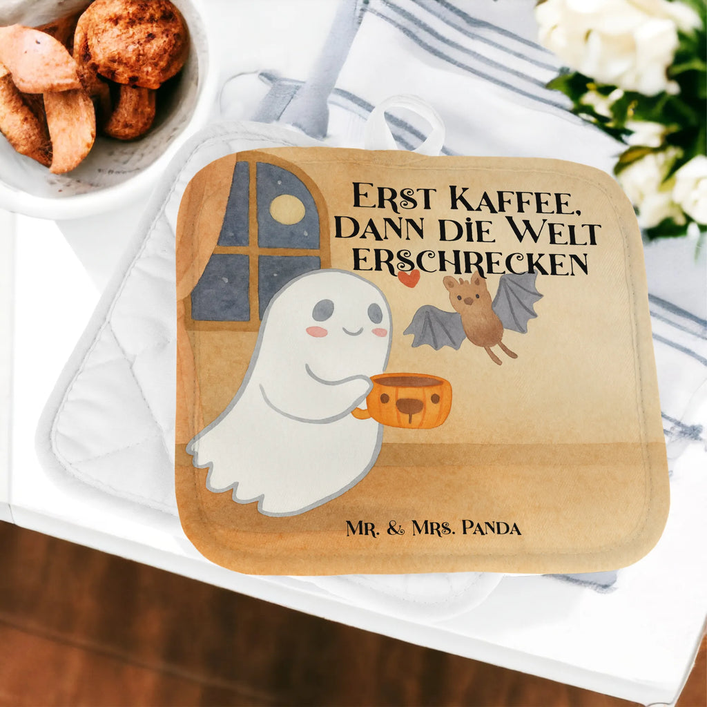 2er Set Topflappen Gespenst Kaffee Design Topfhandschuhe, Topflappen 2er Set, Topfhandschuh, Ofenhandschuhe, Topflappen lustig, Topflappen, Schöne Topflappen, Ofenhandschuh, Topfuntersetzer, Topflappen Set, Topflappen mit Spruch, Topflappenset, Halloween, Deko, Martinssingen, Dekoration, Geschenke, Schenken, Gespenst, Kaffee
