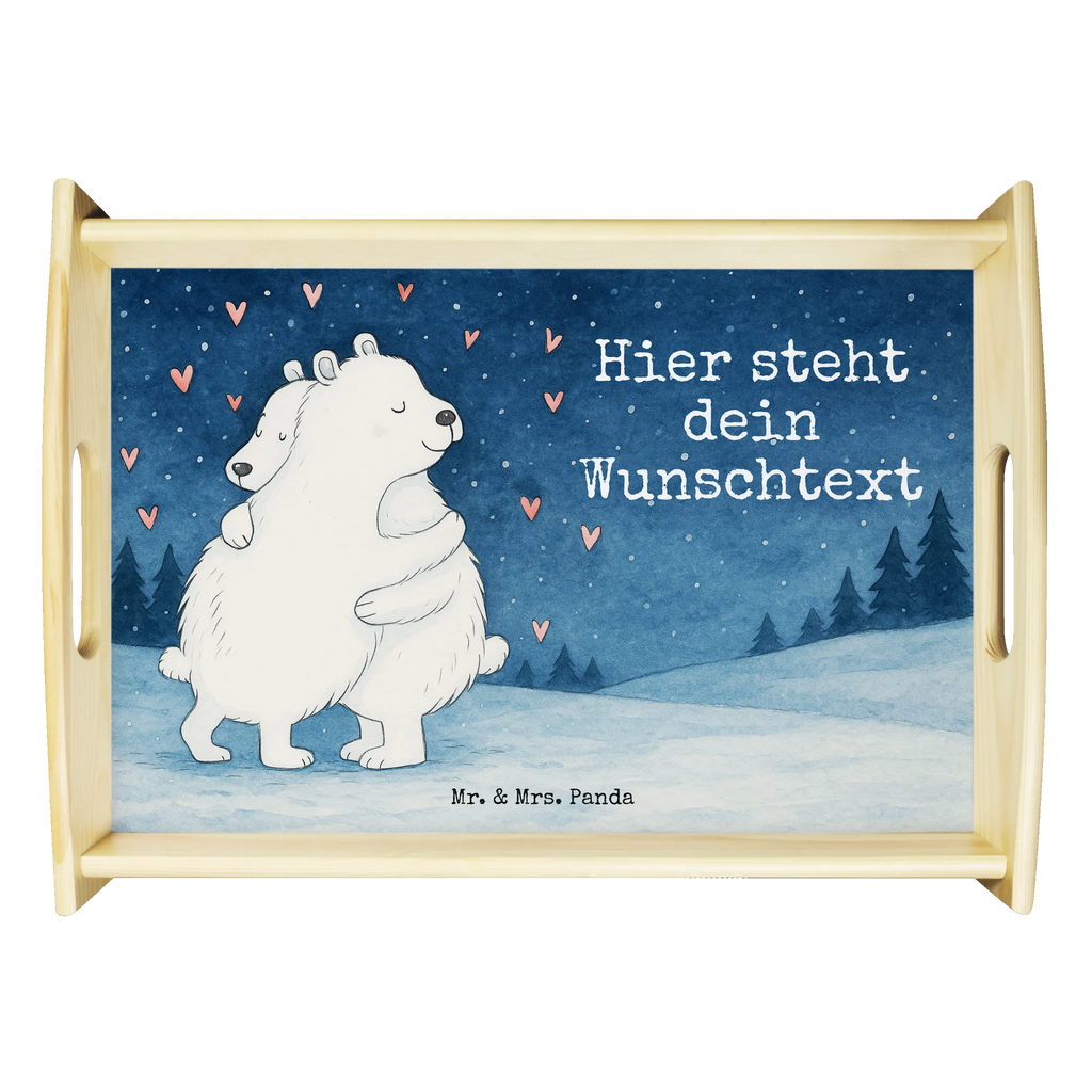 Personalisiertes Serviertablett Eisbär Umarmen Design Personalisiertes Holztablett, Tablett mit Namen, Personalisiertes Frühstückstablett, Personalisiertes Dekotablett, Personalisiertes Küchentablett, Serviertablett mit Namen, Personalisiertes Tablett, Personalisiertes Serviertablett, Tiermotive, Gute Laune, lustige Sprüche, Tiere