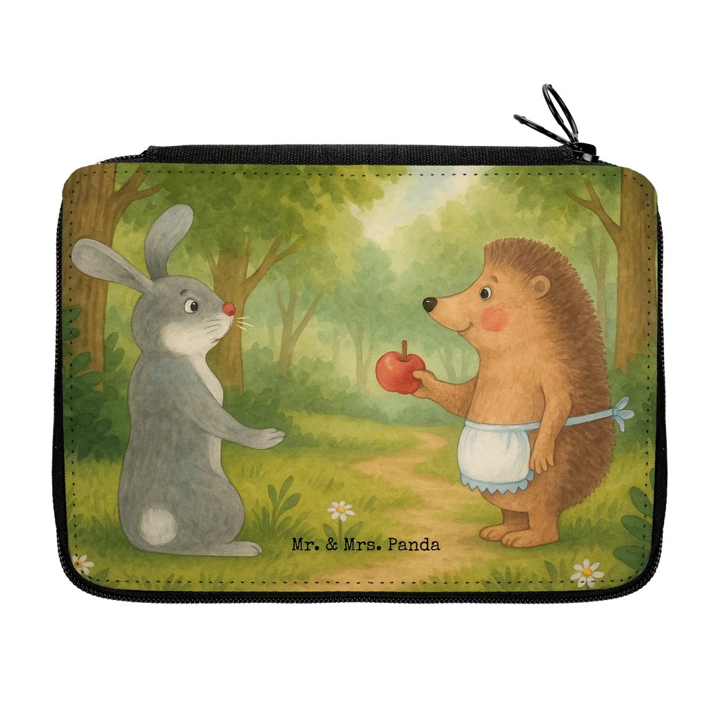 Leather folder Hare Hedgehog Design Federmappe, Stiftetasche, Stifte Etui, Schule, Einschulung, Geschenk, Kind, Schüler, Schülerin, Stifterolle, Federmäppchen, Motiv, Grundschule, Federmäppchen bedruckt, Büro Stifte Etui, Bestückte Federmappe, Kinder Federmappe, Federmappe Einschulung, Tiermotive, Gute Laune, lustige Sprüche, Tiere, Igel und Hase, Igel, Hase, Liebe Spruch, Liebeskummer Geschenk, Herzschmerz, Trösten, Trennungsschmerz, Spruch romantisch