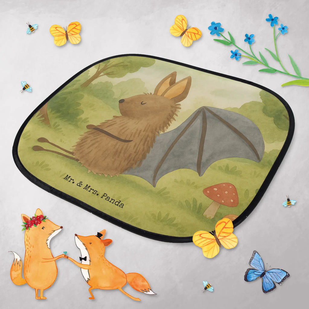 Car sun shade bat Sit Design children, car, windows, sun protection, gift, sun visor, family, back seat, small animals, cute, funny, cute animal motives, hand drawn, small world, funny sayings, good mood, happy, gifts, gift ideas, special gifts, animal lover, card, bats, bat, motivation, relax