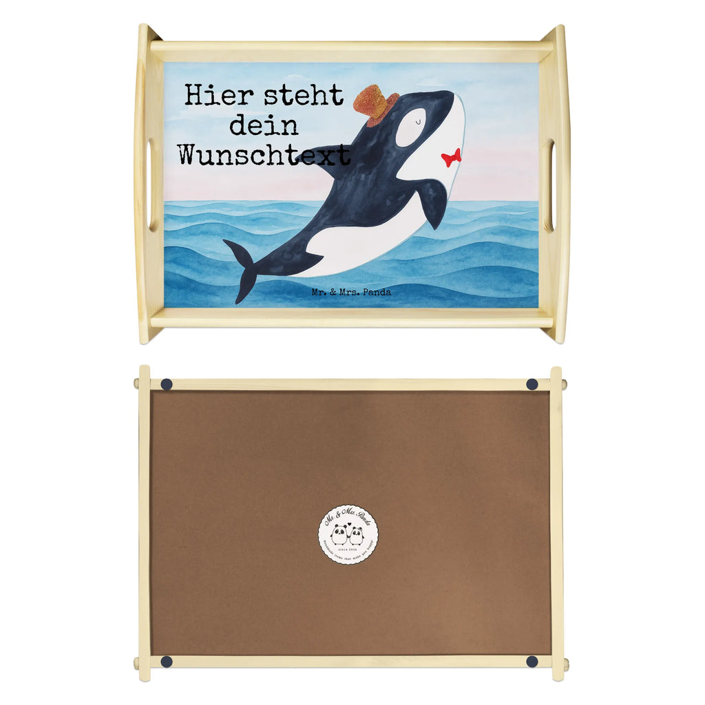 Personalisiertes Serviertablett Orca Zylinder Design Tablett mit Namen, Personalisiertes Tablett, Personalisiertes Frühstückstablett, Serviertablett mit Namen, Personalisiertes Küchentablett, Personalisiertes Dekotablett, Personalisiertes Serviertablett, Personalisiertes Holztablett, Meerestiere, Meer, Urlaub, Fest, Fete, Konfetti, Orca, Glitter, Glückwunsch, Geburtstag, Feier, Narwal, Glitzer