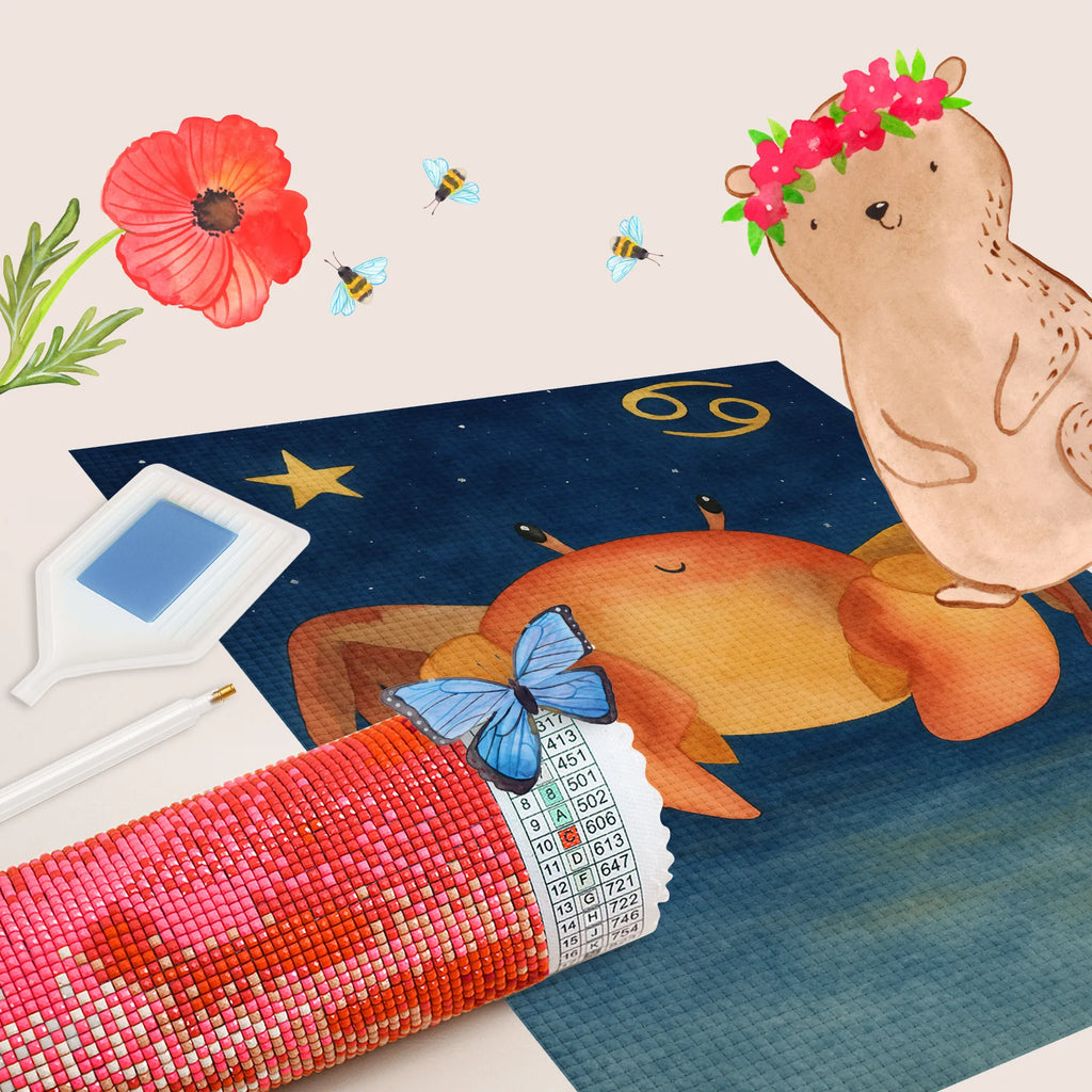 Diamond Painting Star sign Cancer Design constellations, birthdays, astrology, zodiac, date of birth, month of birth, present june, birthday june, crabs, crab present, present july, crab, crab zodiac sign, birthday july, present sea, sea animal