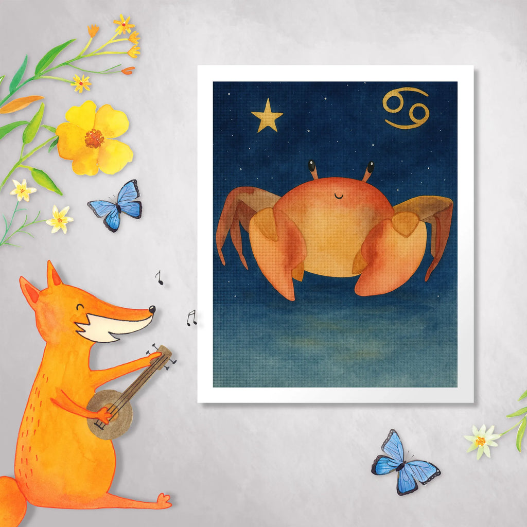 Diamond Painting Star sign Cancer Design constellations, birthdays, astrology, zodiac, date of birth, month of birth, present june, birthday june, crabs, crab present, present july, crab, crab zodiac sign, birthday july, present sea, sea animal