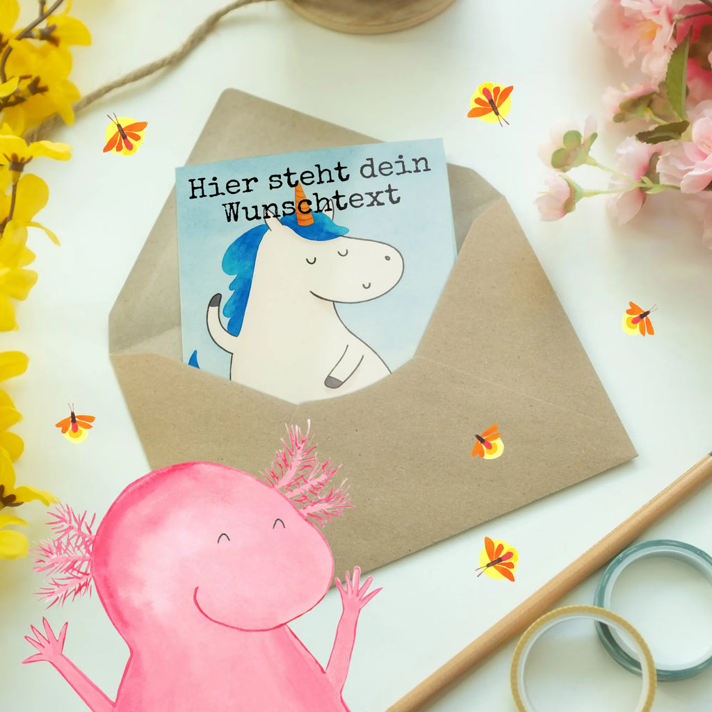 Spersonalizowana kartka z życzeniami jednorożec Mężczyzna Design Personalisiertere Klappkarte, Personalisierte Grußkarte, Personalisierte Geburtstagskarte, Grußkarte selber drucken, Grußkarte selbst gestalten, Grußkarten personalisiert, Grußkarte mit persönlichen Nachrichten, Personalisierte Einladungskarte, Personalisierte Karte, Grußkarte als Geldgeschenk, Personalisierte Glückwunschkarte, Personalisierte Hochzeitskarte, Grußkarte mit Namen, Einhorn, Einhörner, Einhorn Deko, Unicorn, bester Freund, Familie, hübsch, BFF, beste, Party, cool, Mann, Freundin
