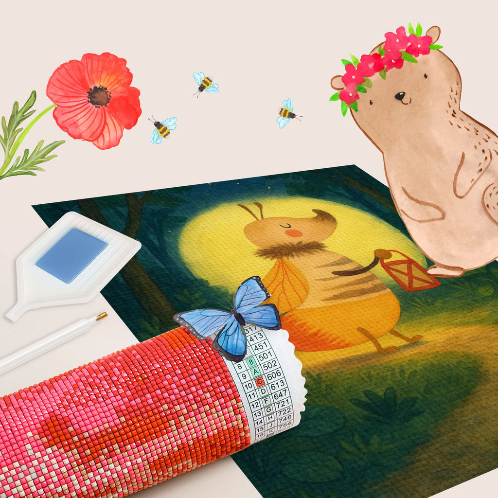 Diamond Painting Firefly Design Kreativität, Kristallbild, DIY, Diamond Painting, Tiermotive, Gute Laune, lustige Sprüche, Tiere, Liebesspruch, Glühwurm, Liebe, magisch, Liebesbeweis, Verlobung, Lieblingsmensch, Falter, Leuchten, Jahrestag, Heiratsantrag, Glühwürmchen