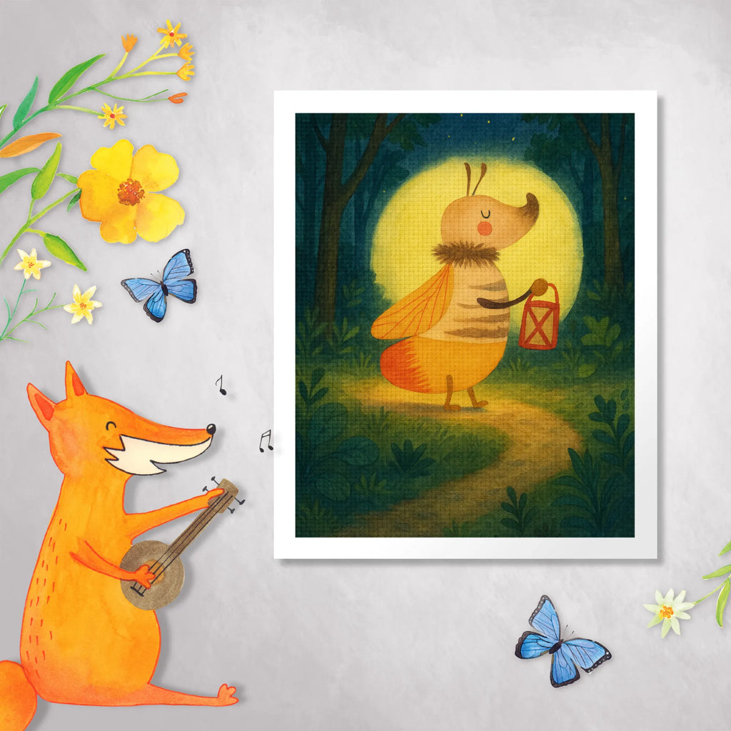 Diamond Painting Firefly Design Kreativität, Kristallbild, DIY, Diamond Painting, Tiermotive, Gute Laune, lustige Sprüche, Tiere, Liebesspruch, Glühwurm, Liebe, magisch, Liebesbeweis, Verlobung, Lieblingsmensch, Falter, Leuchten, Jahrestag, Heiratsantrag, Glühwürmchen