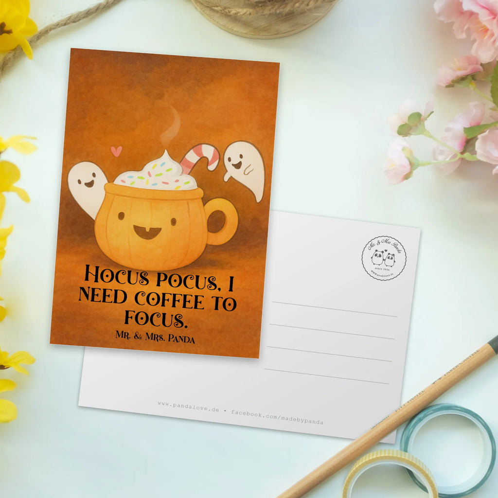 Postkarte Kaffee Gespenst Design Postkarte, Karte, Geschenkkarte, Grußkarte, Einladung, Ansichtskarte, Geburtstagskarte, Einladungskarte, Dankeskarte, Ansichtskarten, Einladung Geburtstag, Einladungskarten Geburtstag, Halloween, Deko, Martinssingen, Dekoration, Geschenke, Schenken, Halloween Deko, Trick or Treat, Süßes sonst gibt's saures, Pumpkin spiced Latte, Kaffee, Gespenst