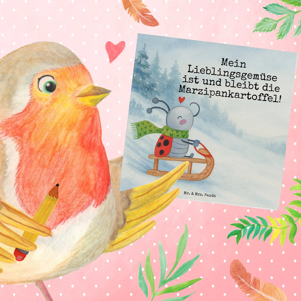 Deluxe Card Smörle sledding Design Hochzeitskarte, Karte, Grußkarte, Klappkarte, Einladungskarte, Hochwertige Klappkarte, Glückwunschkarte, Hochwertige Grußkarte, Geburtstagskarte, Winter, Weihnachten, Weihnachtsdeko, Nikolaus, Advent, Heiligabend, Wintermotiv, Schlittenfahren, Marzipan, Smörle