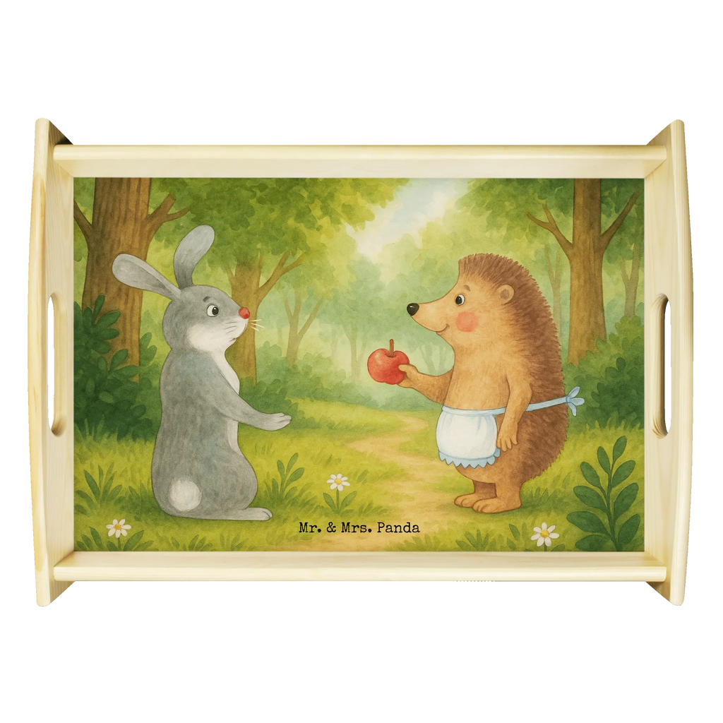 Serviertablett Hase Igel Design Dekotablett, Tablett, Serviertablett, Holztablett, Frühstückstablett, Küchentablett, Tiermotive, Gute Laune, lustige Sprüche, Tiere, Trennungsschmerz, Trösten, Igel und Hase, Liebe Spruch, Hase, Igel, Spruch romantisch, Herzschmerz, Liebeskummer Geschenk