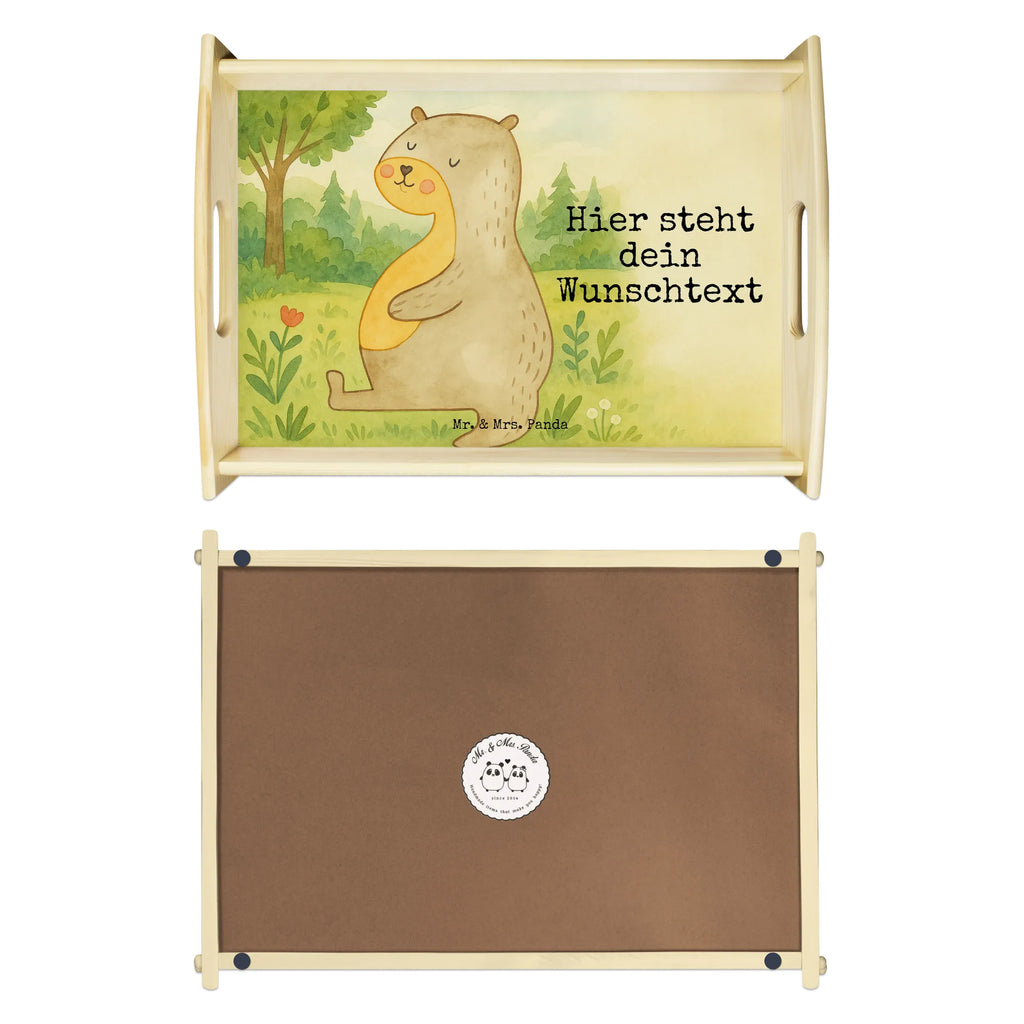 Personalised serving tray otter Belly Design Personalisiertes Serviertablett, Personalisiertes Frühstückstablett, Personalisiertes Dekotablett, Tablett mit Namen, Personalisiertes Holztablett, Serviertablett mit Namen, Personalisiertes Küchentablett, Personalisiertes Tablett, Otter, Fischotter, Seeotter, Otter Seeotter See Otter