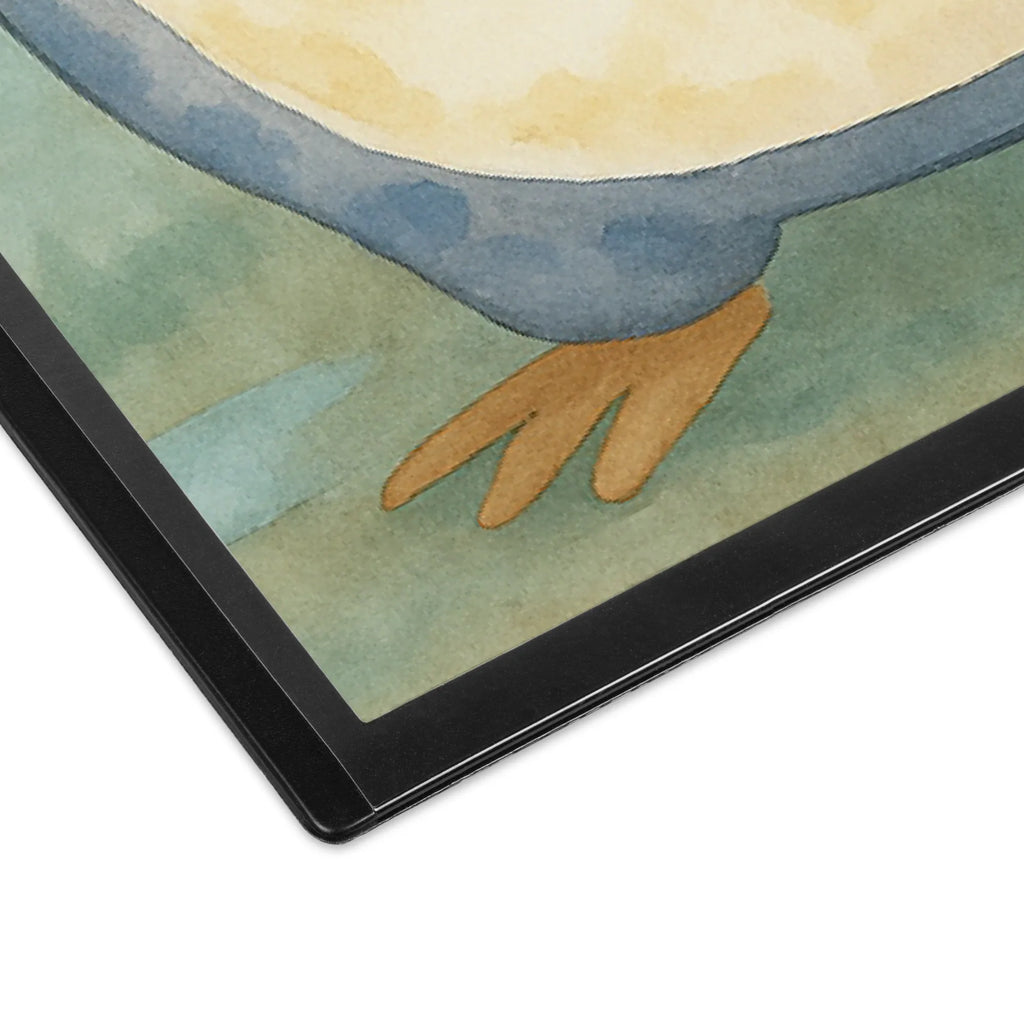 Podkładka na biurko Pingwin Prysznic Design Schreibtisch Unterlagen, Bürobedarf, Schreibtischauflage, Schreibwaren, Schreibtischunterlage Groß, Schreibunterlage, Büroartikel, Pinguin, Lebensmotto, Dusche, glücklich sein, Neuanfang, duschen, Neustart, Pinguine, Motivation