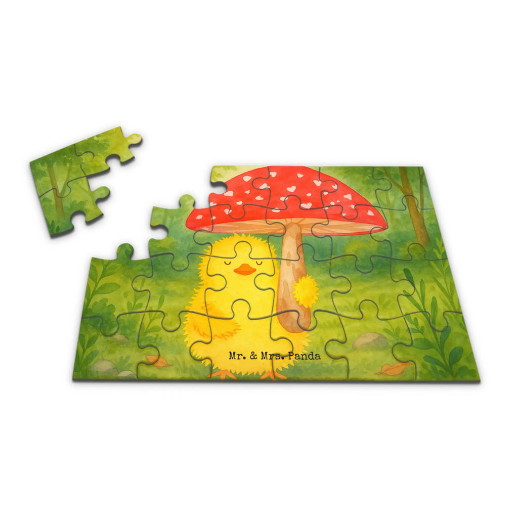 Puzzle chick toadstool Design Puzzle, Ostern, Osterhase, Ostergeschenke, Osternest, Osterdeko, Geschenke zu Ostern, Ostern Geschenk, Ostergeschenke Kinder, Ostern Kinder, Küken, Fliegenpilz, Glückspilz, Frohe Ostern, Ostergrüße