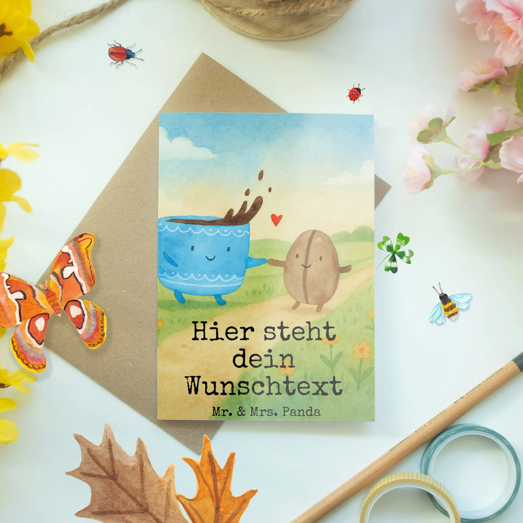 Personalised greetings card Coffee Bean Design Personalisierte Hochzeitskarte, Grußkarte als Geldgeschenk, Grußkarte selbst gestalten, Grußkarte mit Namen, Grußkarte selber drucken, Grußkarte mit persönlichen Nachrichten, Personalisierte Karte, Personalisierte Geburtstagskarte, Personalisiertere Klappkarte, Grußkarten personalisiert, Personalisierte Grußkarte, Personalisierte Glückwunschkarte, Personalisierte Einladungskarte, Tiermotive, Gute Laune, lustige Sprüche, Tiere, Zufriedenheit, Genuss, Glück, Kaffeebohne, Kaffee