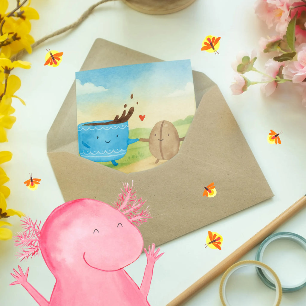 Personalised greetings card Coffee Bean Design Personalisierte Hochzeitskarte, Grußkarte als Geldgeschenk, Grußkarte selbst gestalten, Grußkarte mit Namen, Grußkarte selber drucken, Grußkarte mit persönlichen Nachrichten, Personalisierte Karte, Personalisierte Geburtstagskarte, Personalisiertere Klappkarte, Grußkarten personalisiert, Personalisierte Grußkarte, Personalisierte Glückwunschkarte, Personalisierte Einladungskarte, Tiermotive, Gute Laune, lustige Sprüche, Tiere, Zufriedenheit, Genuss, Glück, Kaffeebohne, Kaffee