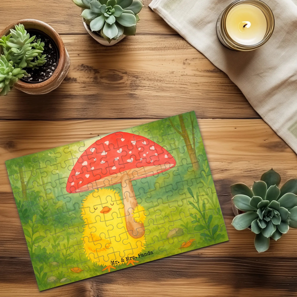 Puzzle chick toadstool Design Puzzle, Ostern, Osterhase, Ostergeschenke, Osternest, Osterdeko, Geschenke zu Ostern, Ostern Geschenk, Ostergeschenke Kinder, Ostern Kinder, Küken, Fliegenpilz, Glückspilz, Frohe Ostern, Ostergrüße