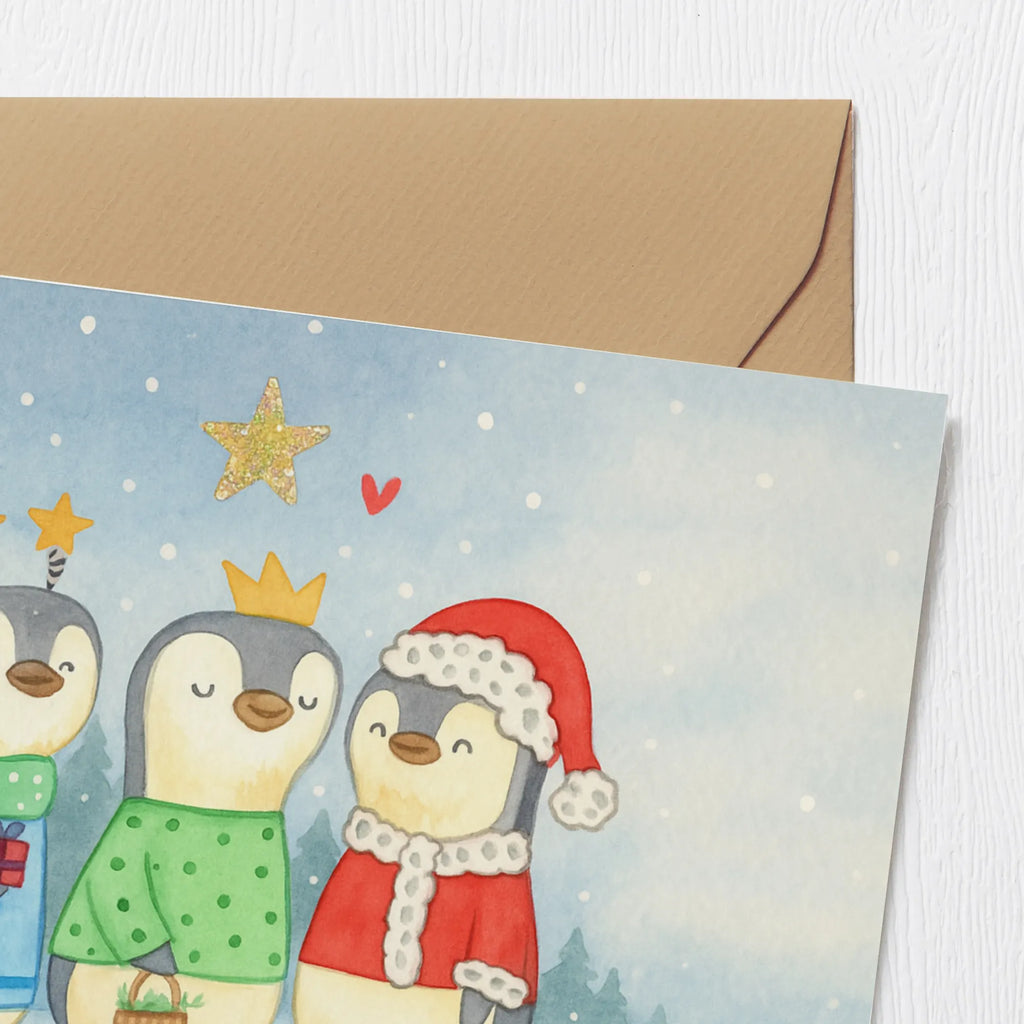 Deluxe Karte Winterzeit Heilige drei Könige Design Karte, Grußkarte, Klappkarte, Einladungskarte, Glückwunschkarte, Hochzeitskarte, Geburtstagskarte, Hochwertige Grußkarte, Hochwertige Klappkarte, Winter, Weihnachten, Weihnachtsdeko, Nikolaus, Advent, Heiligabend, Wintermotiv, Weihnachtsmann, Heilige drei Könige, Weihnachtstage, Weihnachtszeit