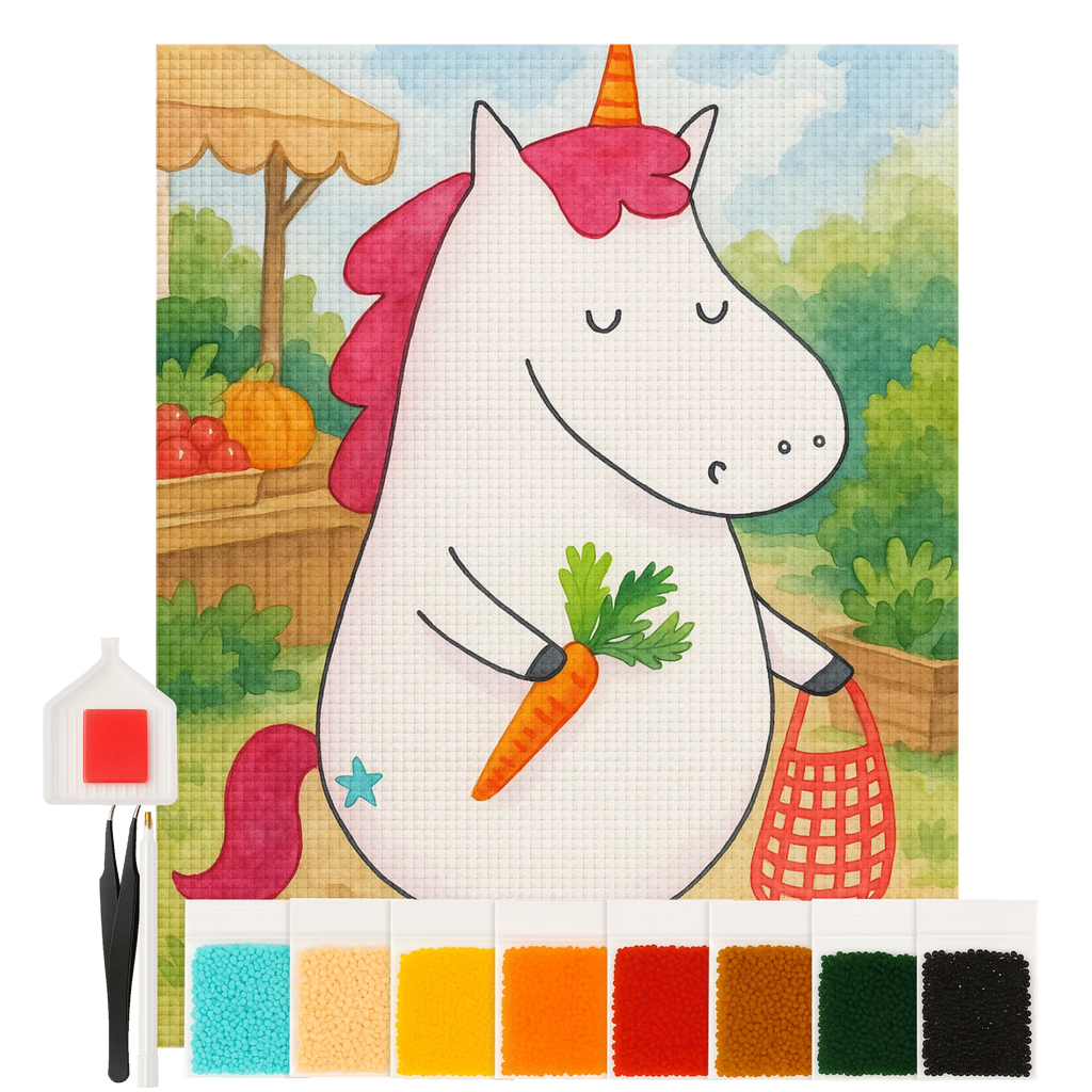 Diamond Painting unicorn Vegan Design unicorn, unicorns, Vegan, Healthy Eating, Organic, Raw Food, Veganism, Vegetarian Food, girlfriend gift, girlfriend present