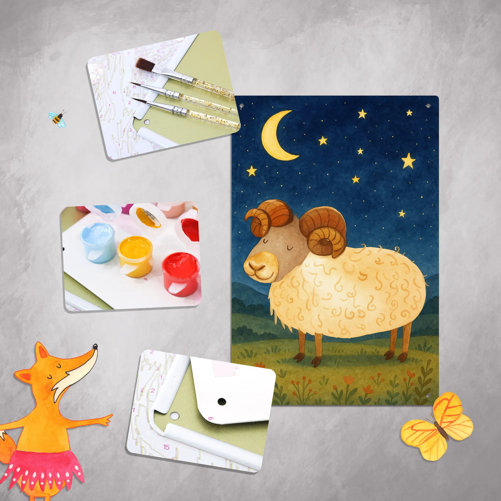 Malen nach Zahlen Metallschild Sternzeichen Widder Design Baseln, Ausmalbild, Kunstwerk, Bastelidee, Kreativität, Malen, DIY, Malen nach Zahlen, Künstler, Tierkreiszeichen, Sternzeichen, Horoskop, Astrologie, Aszendent, Bock, Widder Sternzeichen, Schafbock, Geschenk März, Geburtstag April, Geburtstag März, Widder Geschenk, Geschenk April