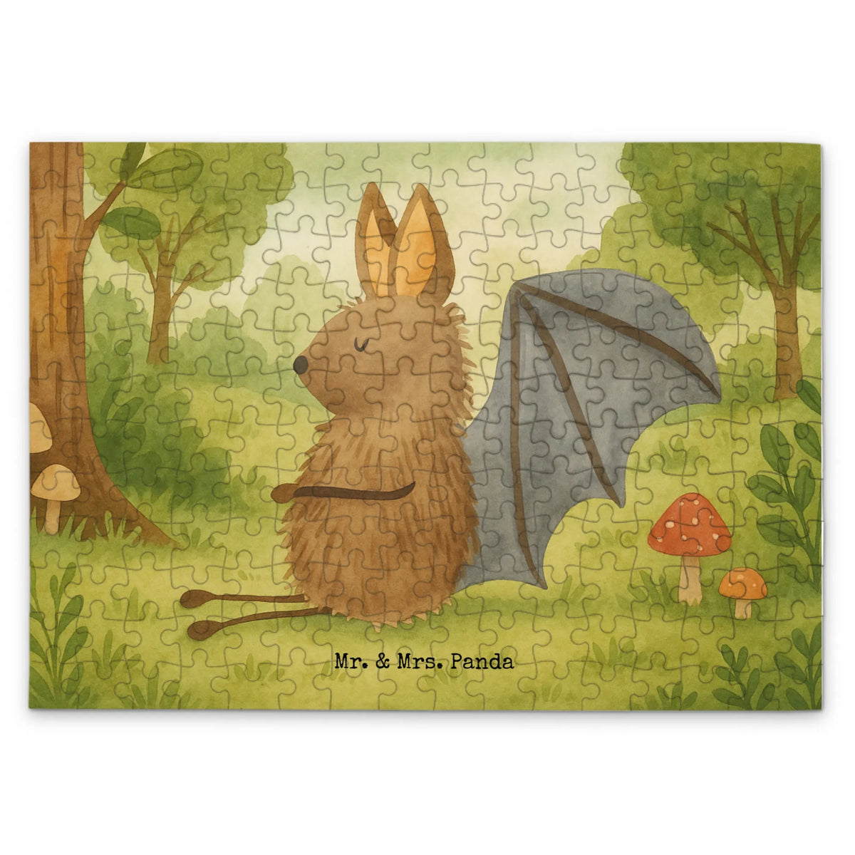 Puzzle bat Sit Design 300 Teile Puzzle, 2000 Teile Puzzle, Puzzle, Puzzlespiel, Geduldspiel, Legespiel, 1500 Teile Puzzle, 1000 Teile Puzzle, 500 Teile Puzzle, Lustige Sprüche, Tiere, Tiermotive, Gute Laune, Motivation, Fledermäuse, Fledermaus, Entspannen