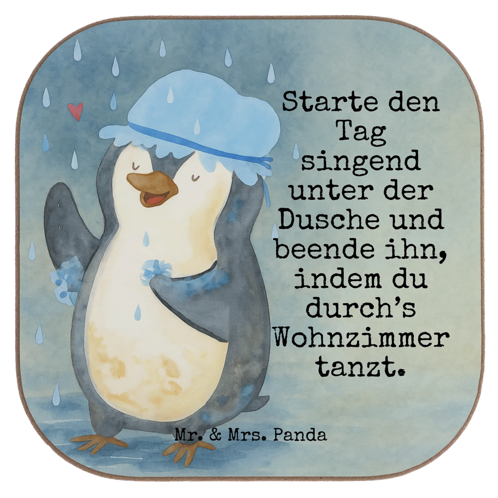 Untersetzer Pinguin Duschen Design Untersetzer für Gläser, Glasuntersetzer, Tassen Untersetzer, Untersetzer Holz, Korkuntersetzer, Bierdeckel, Getränkeuntersetzer, Untersetzer Gläser, Holzuntersetzer, Untersetzer Design, Untersetzer, Untersetzer aus Holz, Pinguin, duschen, Pinguine, glücklich sein, Neuanfang, Dusche, Neustart, Motivation, Lebensmotto