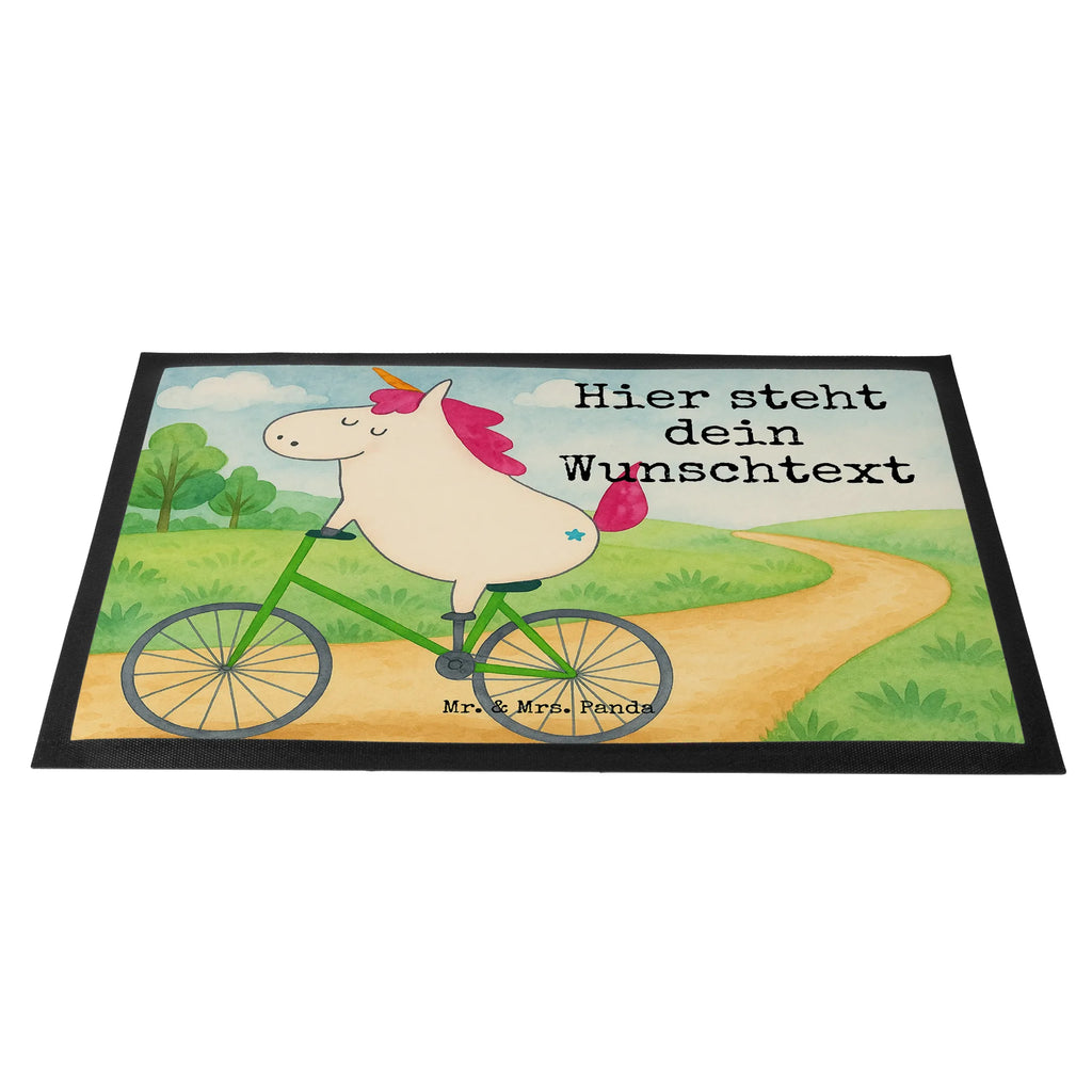 Personalisierte Fußmatte Einhorn Radfahrer Design Fußmatte bedrucken, Personalisieruung, Personalisierte Fußmatte, Haustürmatte personalisiert, Namensfussmatte, Fußmatte mit Namen, Türvorleger mit Namen, Personalisiert, Bedrucken, Türvorleger personalisiert, Wunschnamen, Einhorn, Einhörner, Einhorn Deko, Unicorn, Feenstaub, Bike, Konfetti, Rad, Radfahren, Kummer, Radfahrer, Liebeskummer, Luxusproblem