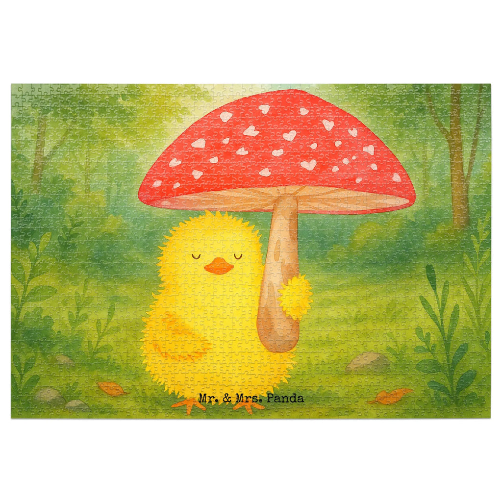 Puzzle chick toadstool Design Puzzle, Ostern, Osterhase, Ostergeschenke, Osternest, Osterdeko, Geschenke zu Ostern, Ostern Geschenk, Ostergeschenke Kinder, Ostern Kinder, Küken, Fliegenpilz, Glückspilz, Frohe Ostern, Ostergrüße