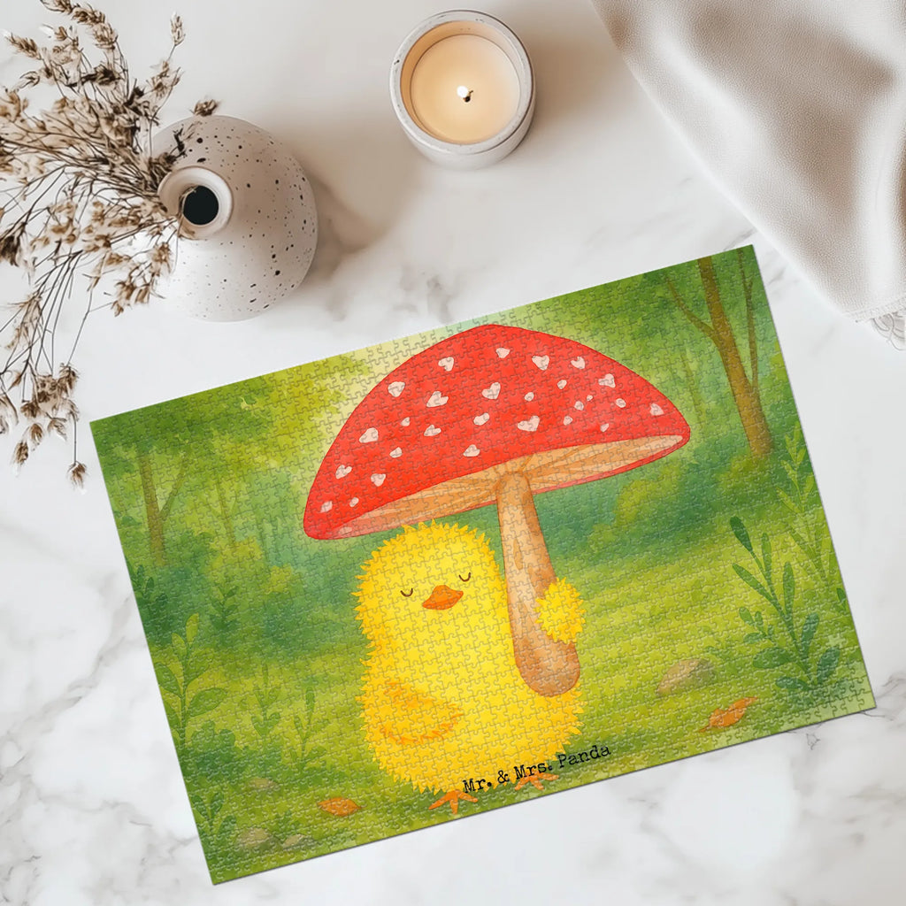 Puzzle chick toadstool Design Puzzle, Ostern, Osterhase, Ostergeschenke, Osternest, Osterdeko, Geschenke zu Ostern, Ostern Geschenk, Ostergeschenke Kinder, Ostern Kinder, Küken, Fliegenpilz, Glückspilz, Frohe Ostern, Ostergrüße