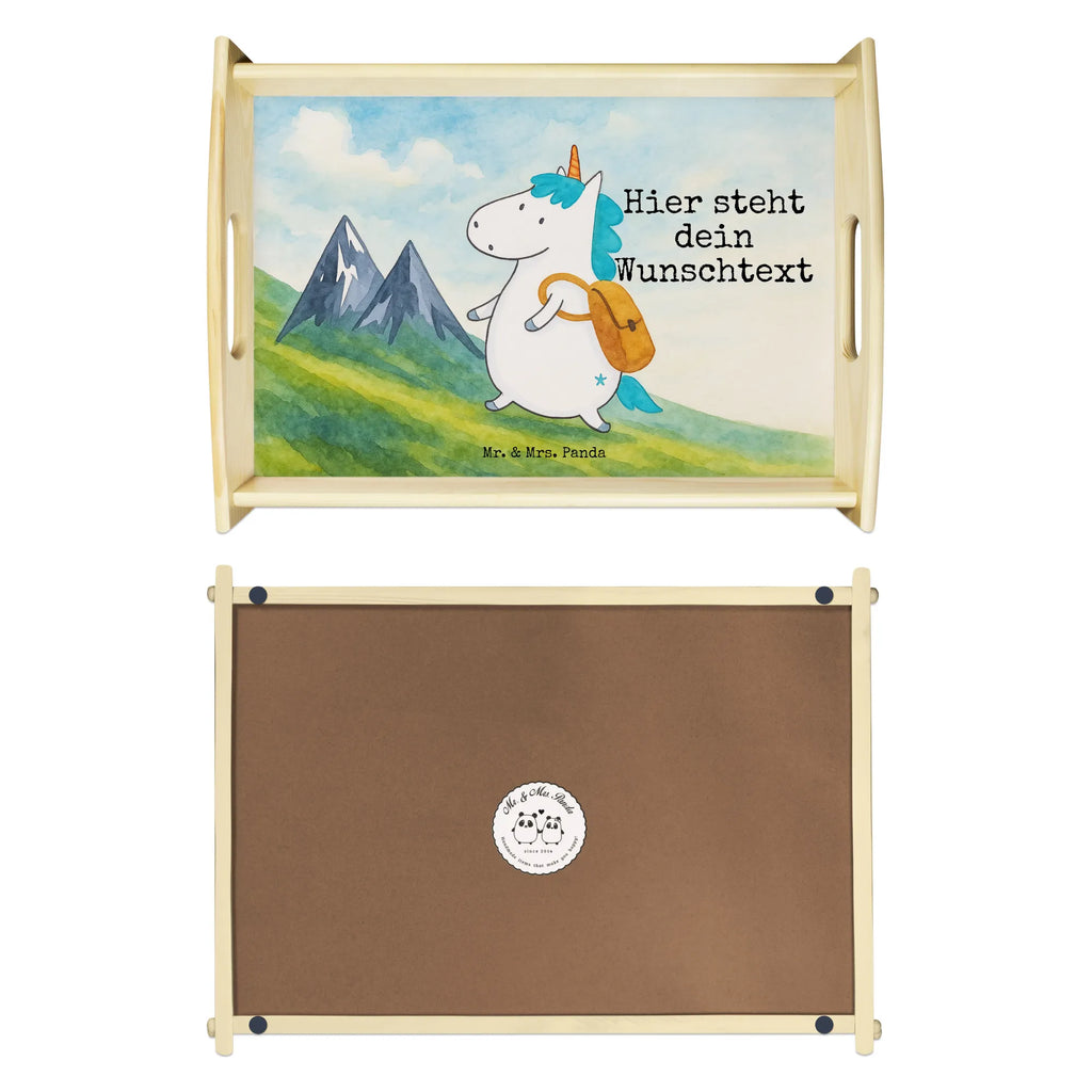 Personalisiertes Serviertablett Einhorn Bergsteiger Design Tablett mit Namen, Personalisiertes Serviertablett, Serviertablett mit Namen, Personalisiertes Holztablett, Personalisiertes Frühstückstablett, Personalisiertes Dekotablett, Personalisiertes Tablett, Personalisiertes Küchentablett, Einhorn, Einhörner, Einhorn Deko, Unicorn, Abenteurer, Bergsteiger, Entdecker, Urlaub, Reisen, Abenteuer, Weltreise, Weltenbummler, Berge