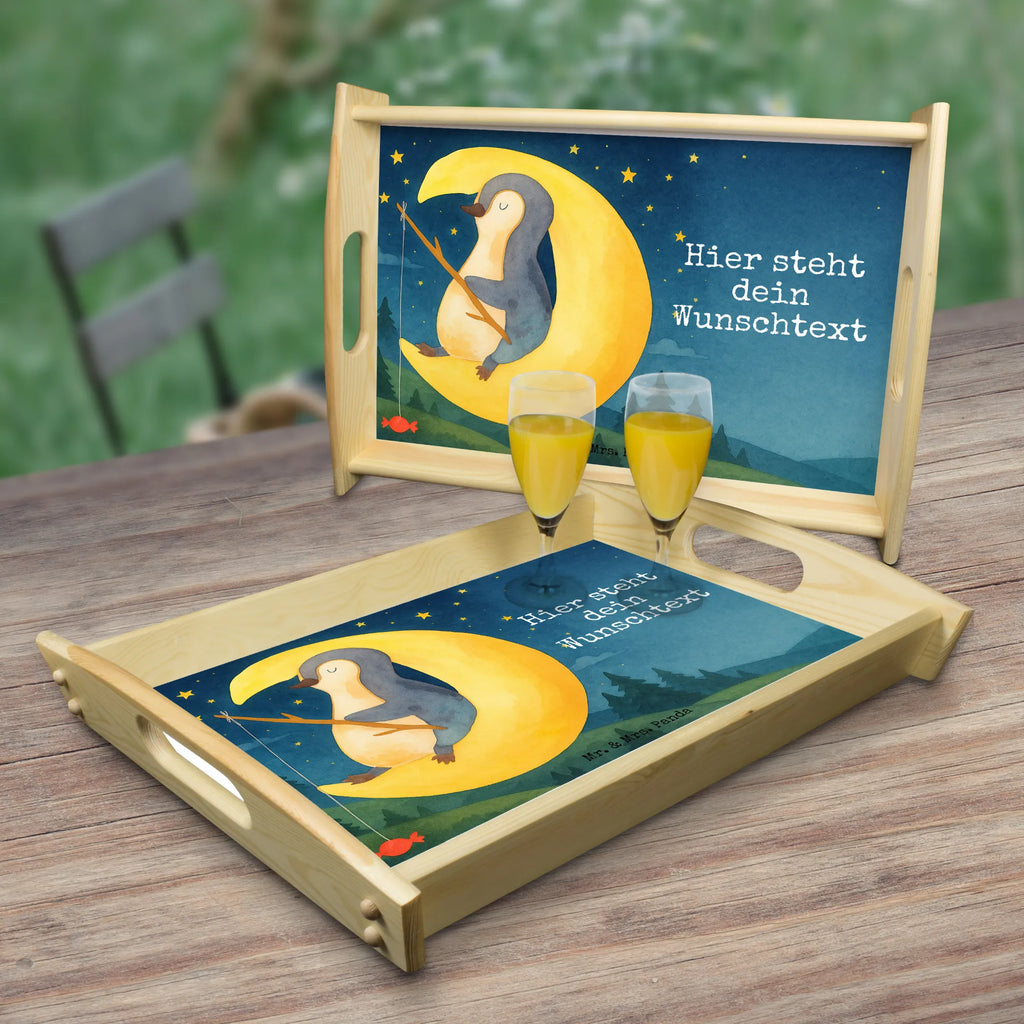 Personalised serving tray Penguin moon Design Personalisiertes Holztablett, Tablett mit Namen, Personalisiertes Serviertablett, Personalisiertes Tablett, Personalisiertes Frühstückstablett, Serviertablett mit Namen, Personalisiertes Küchentablett, Personalisiertes Dekotablett, Pinguin, Schlafstörungen, Schlafzimmer, Pinguine, Gästezimmer, Spruch, Nachtruhe, schlafen, Einschlafen