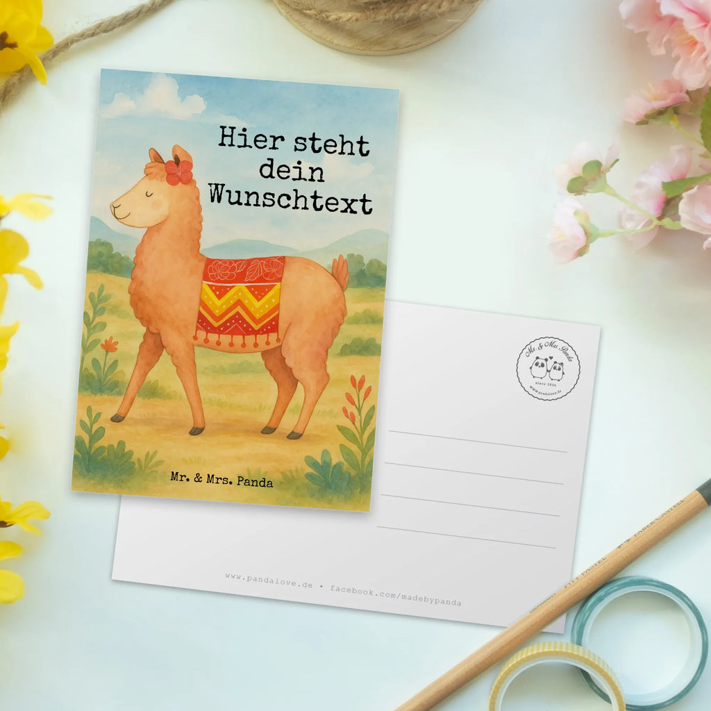 Personalisierte Postkarte Alpaka Stolz Design Geschenkkarte mit Namen, Geschenkkarte mit Wunschtext, Einladung mit Wunschtext, Ansichtskarte mit Namen, Grußkarte mit Namen, Postkarte bedrucken, Postkarte personalisierbar, Karte mit Namen, Ansichtskarte mit Wunschtext, Grußkarte mit Wunschtext, Postkarte mit Wunschtext, Karte mit Wunschtext, Postkarte mit Namen, Einladung mit Namen, Alpaka, Lama