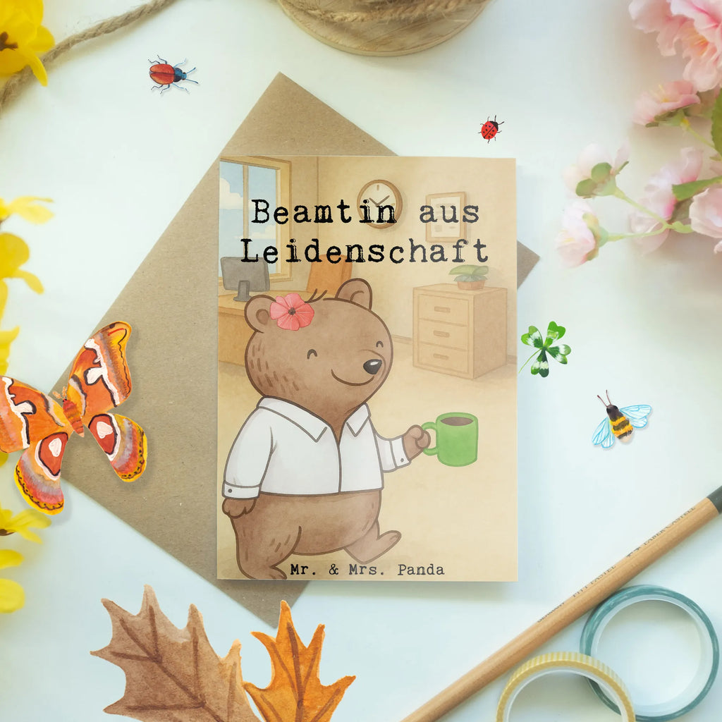 Greetings card female civil servant Passion Design Klappkarte, Ansichtskarten, Glückwunschkarte, Einladungskarte, Karte, Grußkarte, Geburtstagskarte, Hochzeitskarte, Beruf, Ausbildung, Jubiläum, Abschied, Rente, Kollege, Kollegin, Geschenk, Schenken, Arbeitskollege, Mitarbeiter, Firma, Danke, Dankeschön, öffentlicher Dienst, Beamtentum, Verbeamtung, Amt, Beamte, Studium